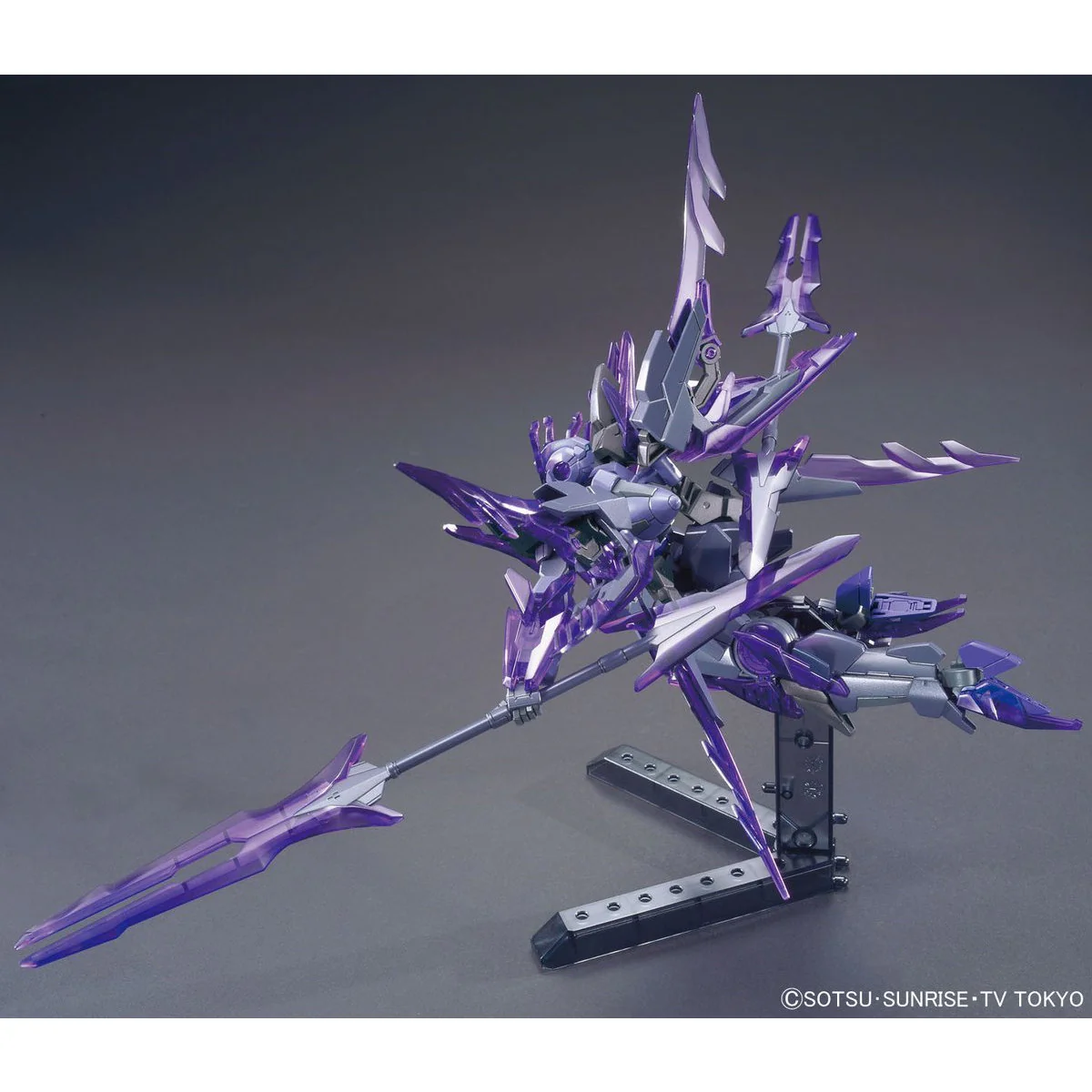 Bandai HGBF 1/144 GN-10000 Transient Gundam Glacier Model Kit - Image 5