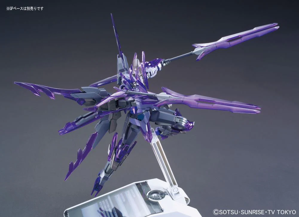 Bandai HGBF 1/144 GN-10000 Transient Gundam Glacier Model Kit - Image 7