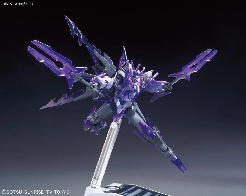 Bandai HGBF 1/144 GN-10000 Transient Gundam Glacier Model Kit - Image 8