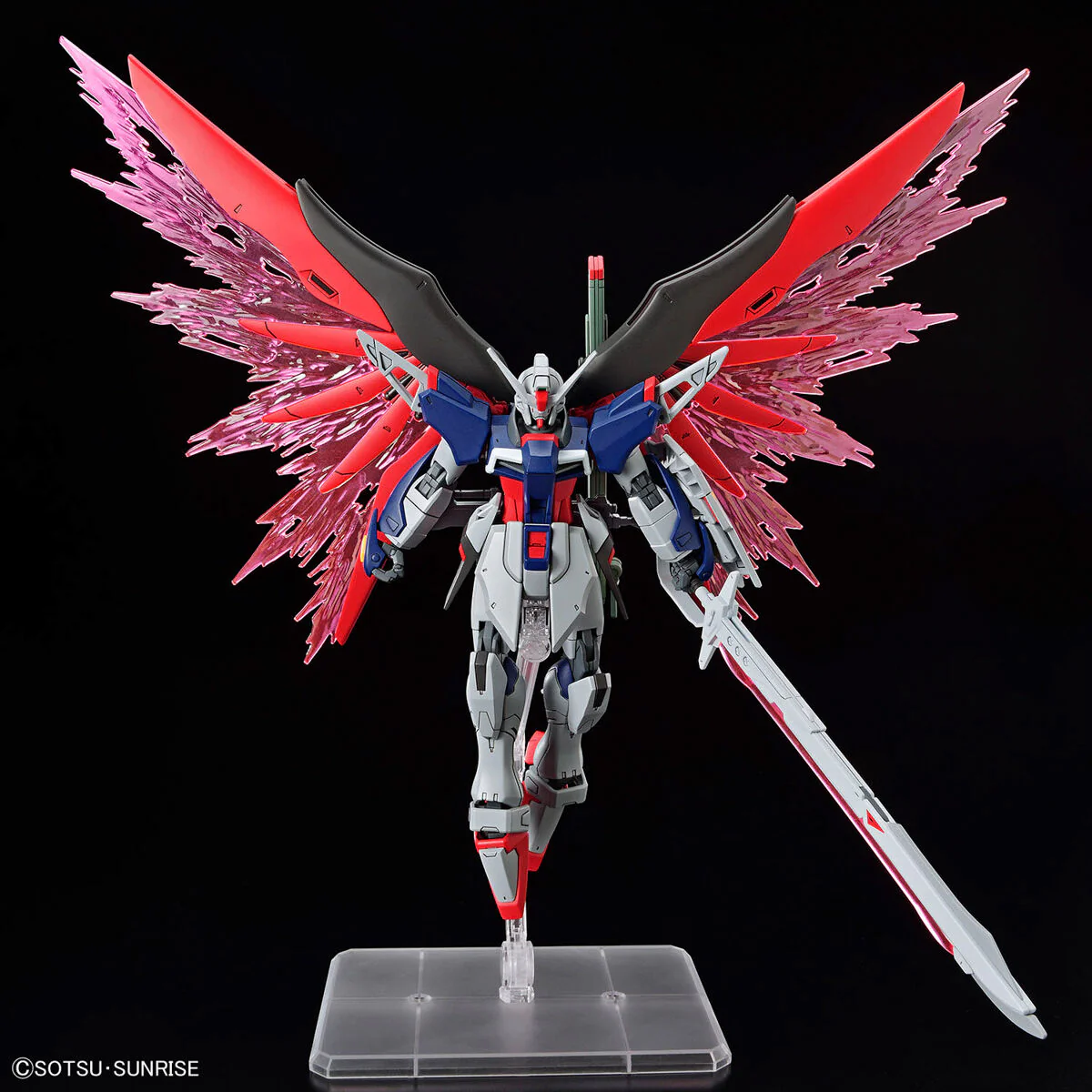 Bandai HGCE 1/144 Destiny Gundam SpecⅡ & Zeus Silhouette Model Kit - Image 10