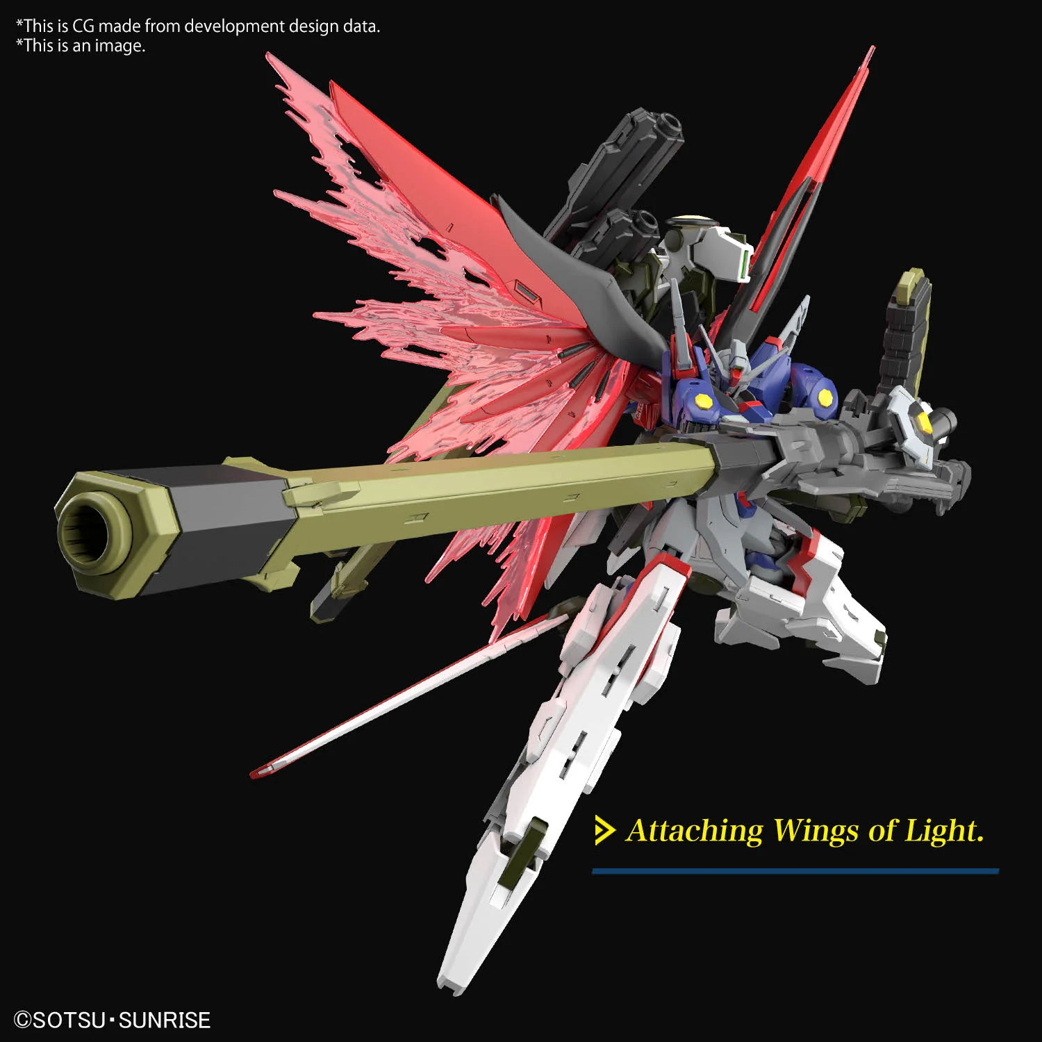 Bandai HGCE 1/144 Destiny Gundam SpecⅡ & Zeus Silhouette Model Kit - Image 14