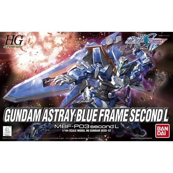 Bandai HGCE 1/144 MBF-P03 second L Gundam Astray Blue Frame Second L Model Kit