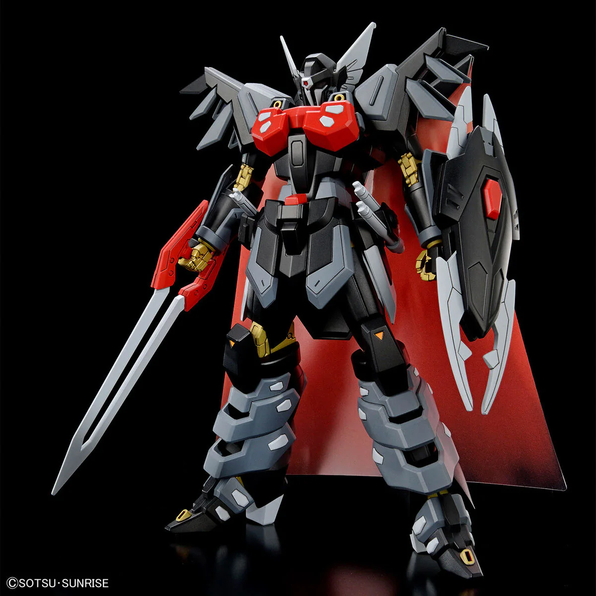 Bandai HGCE 1/144 NOG-M1A1 Black Knight Squad Shi-ve.A Model Kit - Image 2