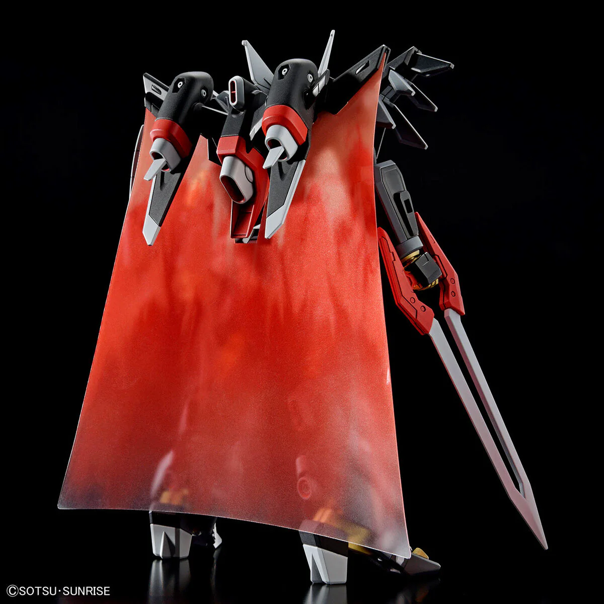 Bandai HGCE 1/144 NOG-M1A1 Black Knight Squad Shi-ve.A Model Kit - Image 3