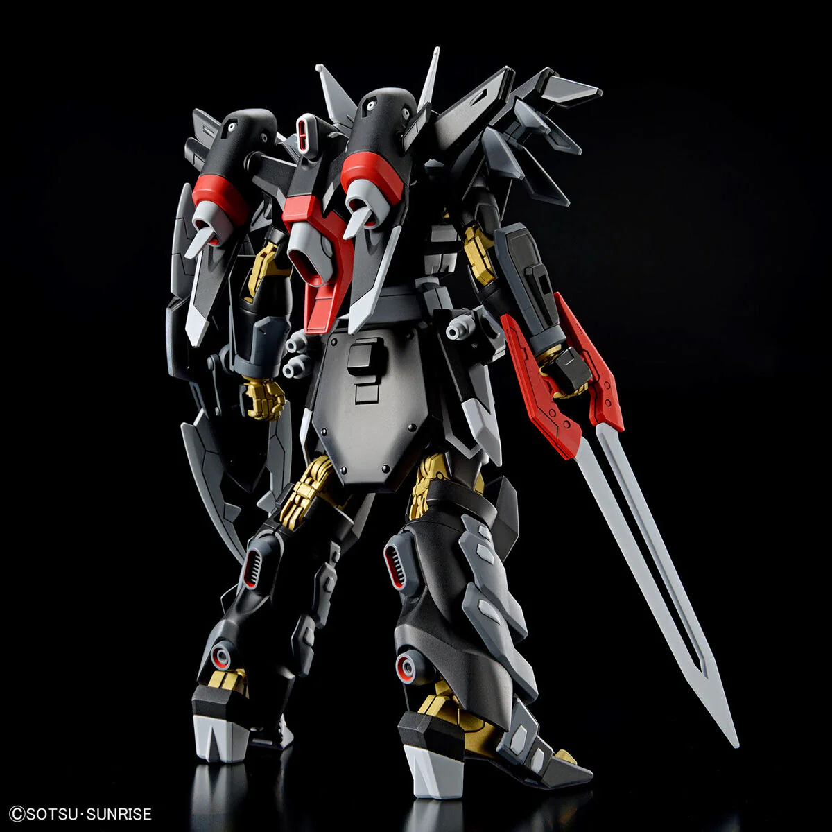 Bandai HGCE 1/144 NOG-M1A1 Black Knight Squad Shi-ve.A Model Kit - Image 4