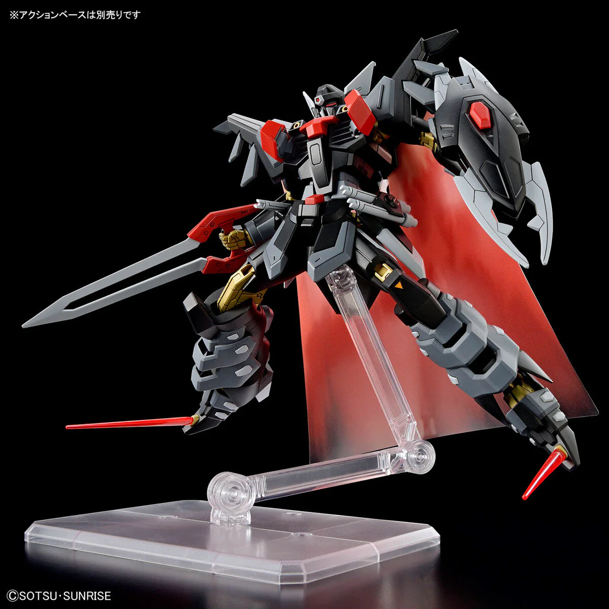 Bandai HGCE 1/144 NOG-M1A1 Black Knight Squad Shi-ve.A Model Kit - Image 7