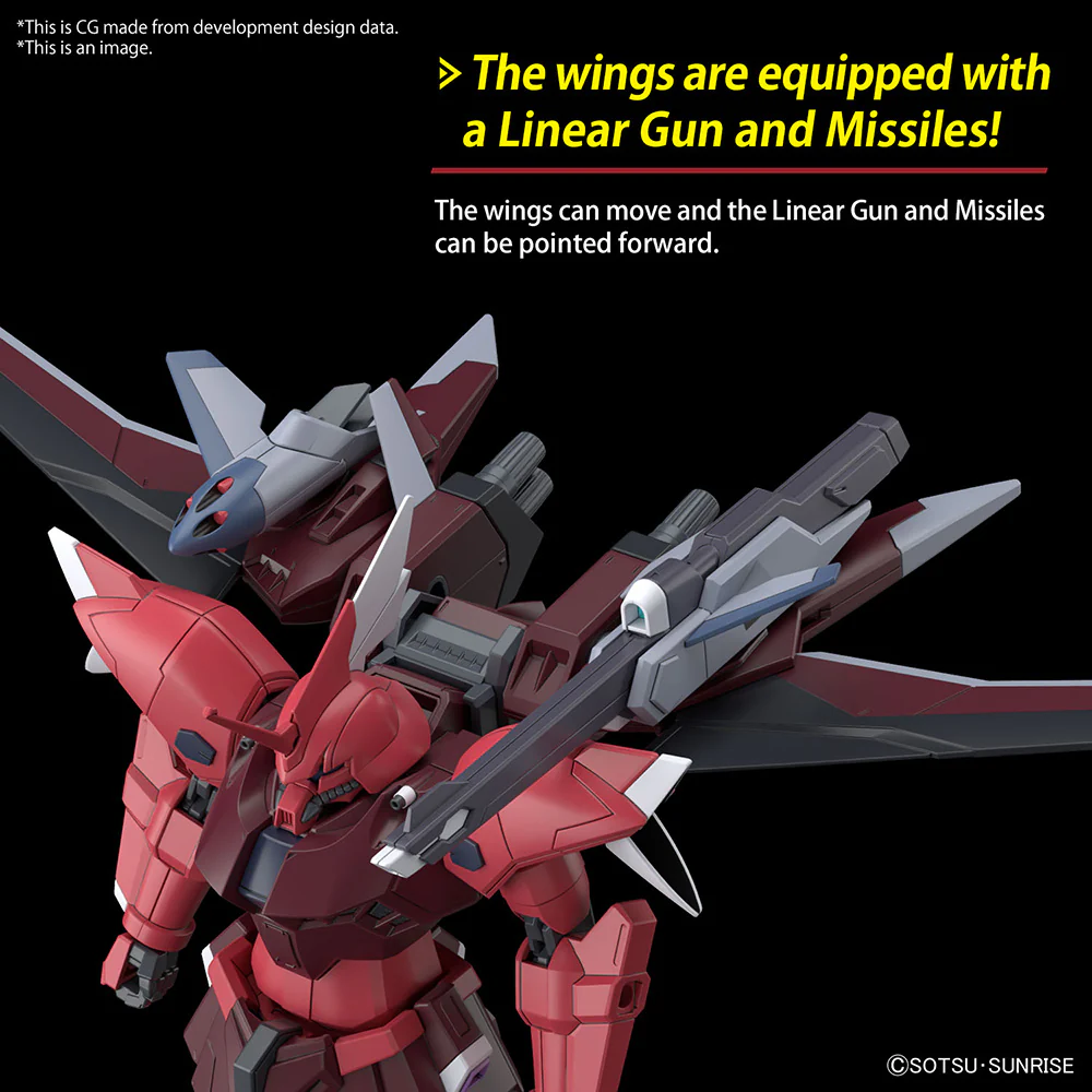 Bandai HGCE 1/144 ZGMF-2025 Gelgoog Menace Model Kit - Image 11