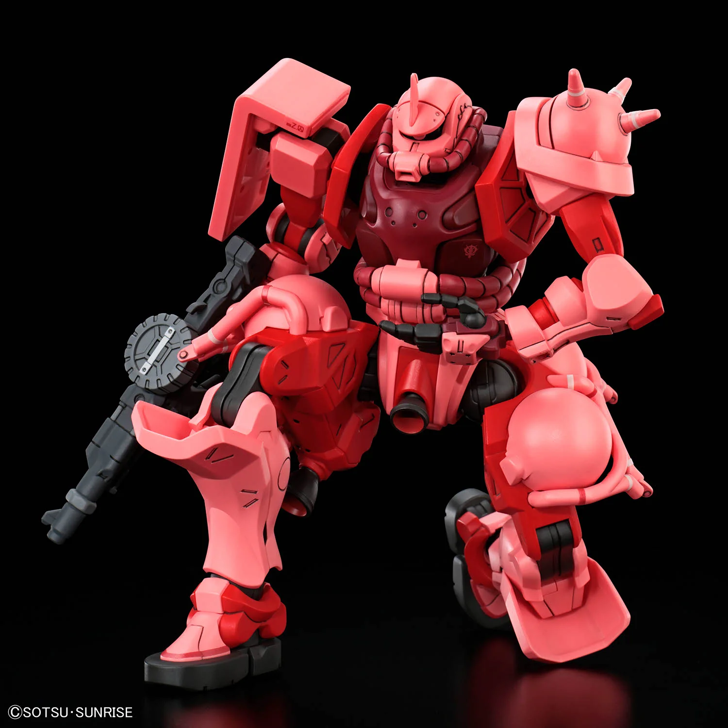 Bandai HGGQ #11 1/144 Char's Zaku (GQ) Model Kit - Image 4
