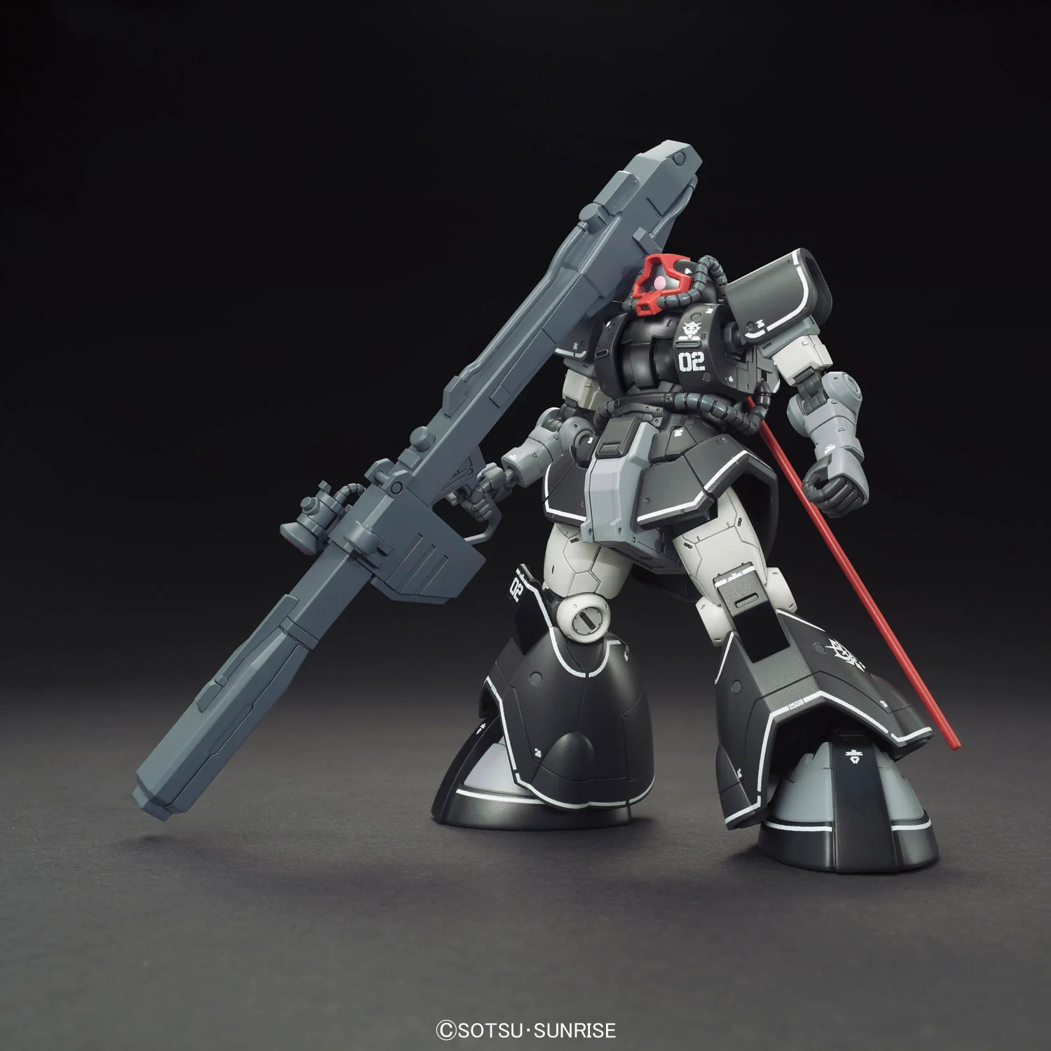 Bandai HGGTO #007 1/144 YMS-08B Dom Test Type Model Kit - Image 2