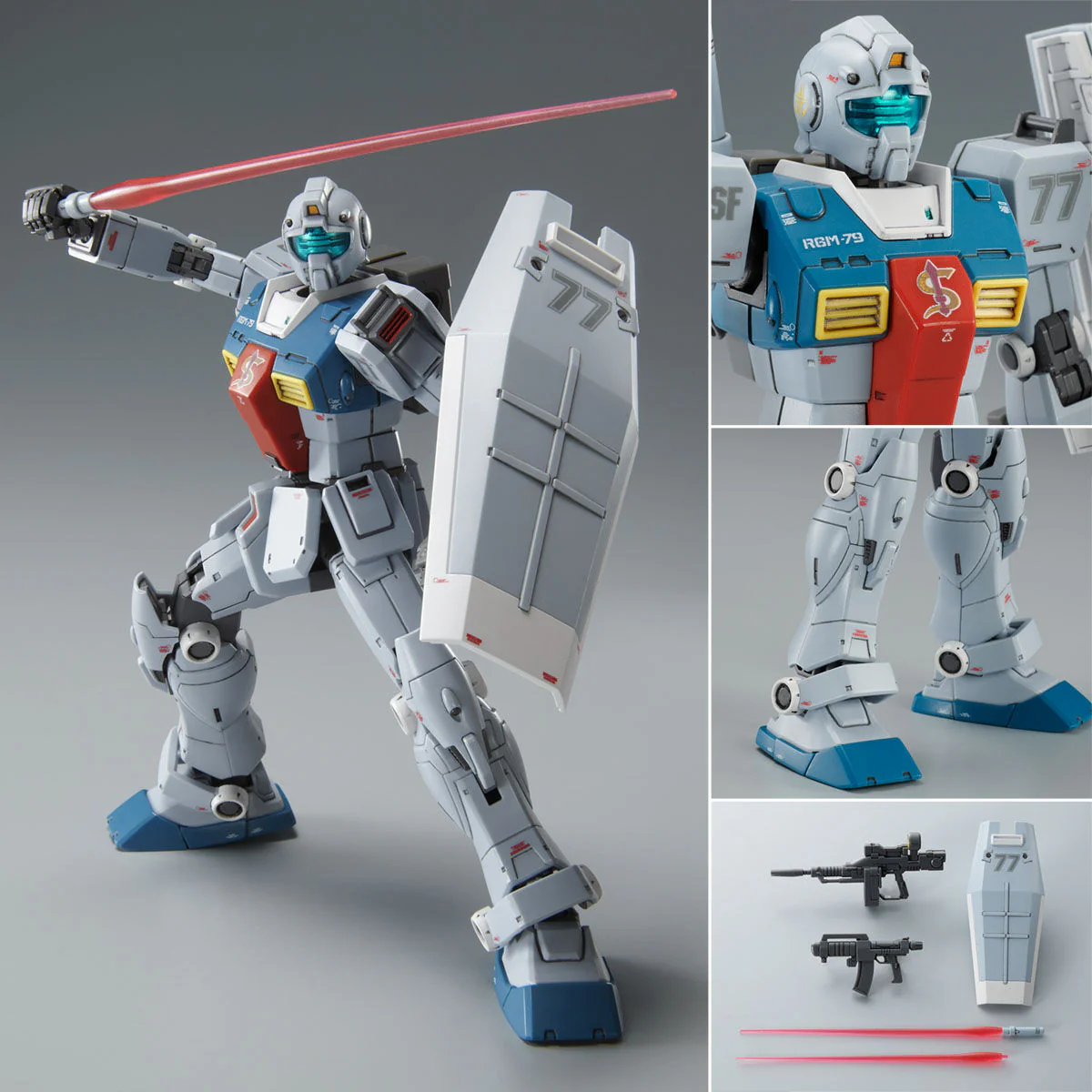 Bandai HGGTO 1/144 GM (Sleggar) Model Kit - Image 7