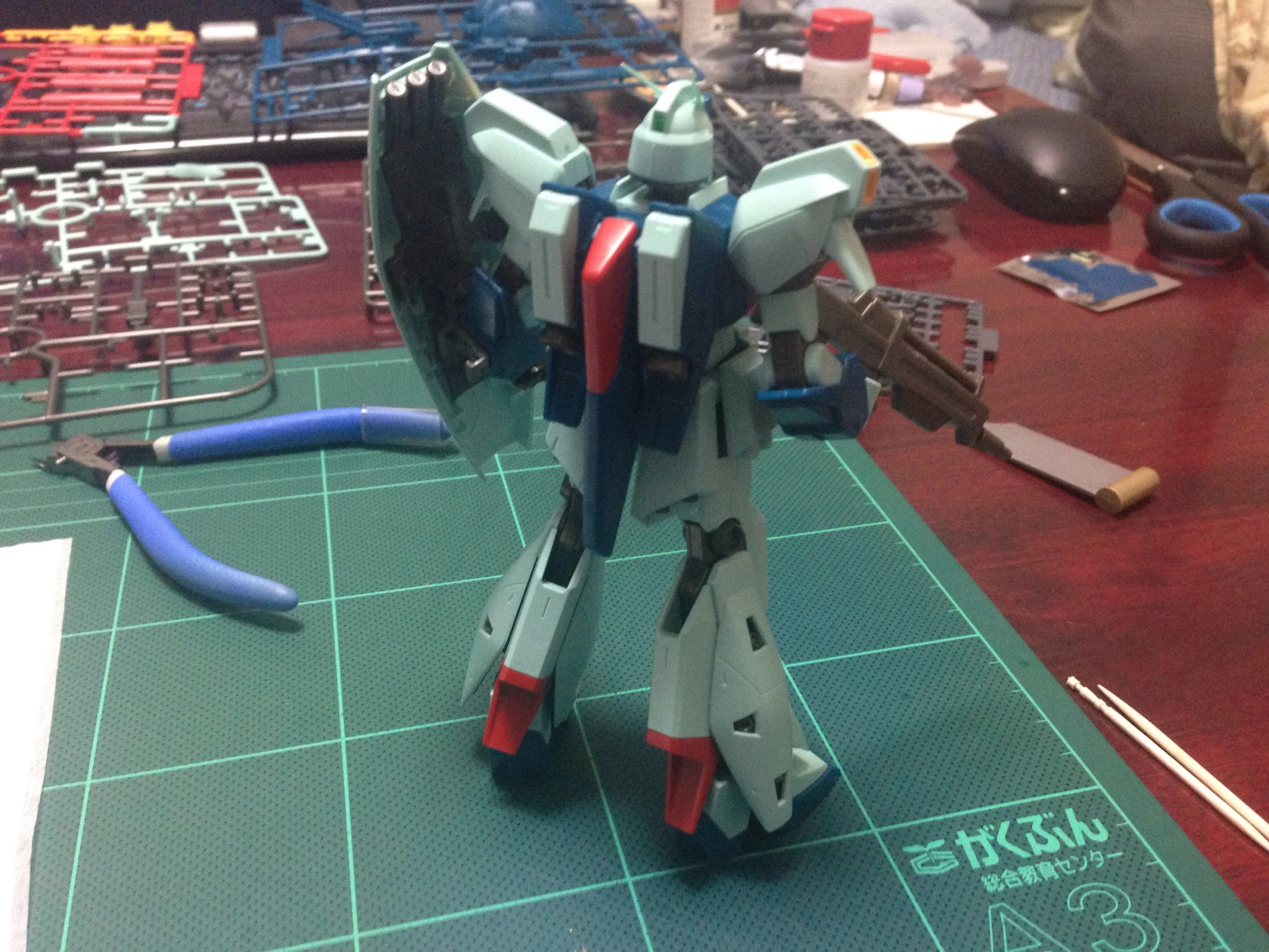 Bandai HGUC #085 1/144 RGZ-91 Re-GZ Model Kit - Image 7