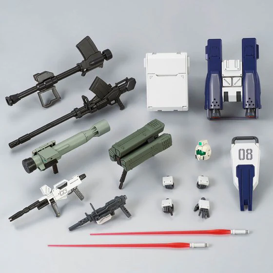 Bandai HGUC 1/144 Gundam Ground Type (PARACHUTE PACK) Model Kit - Image 10
