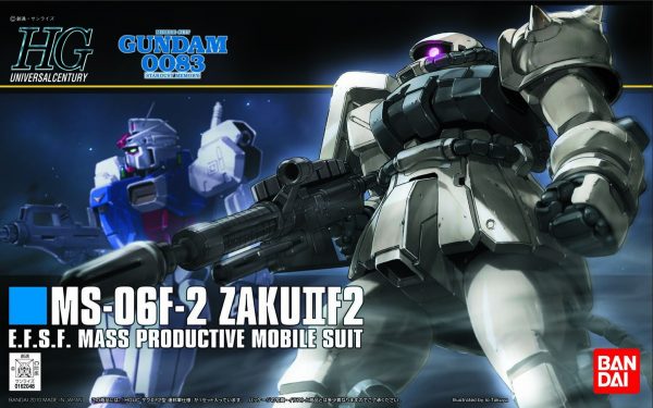 Bandai HGUC 1/144 MS-06F-2 Zaku II Type F2 (Earth Federation Type) - Image 11