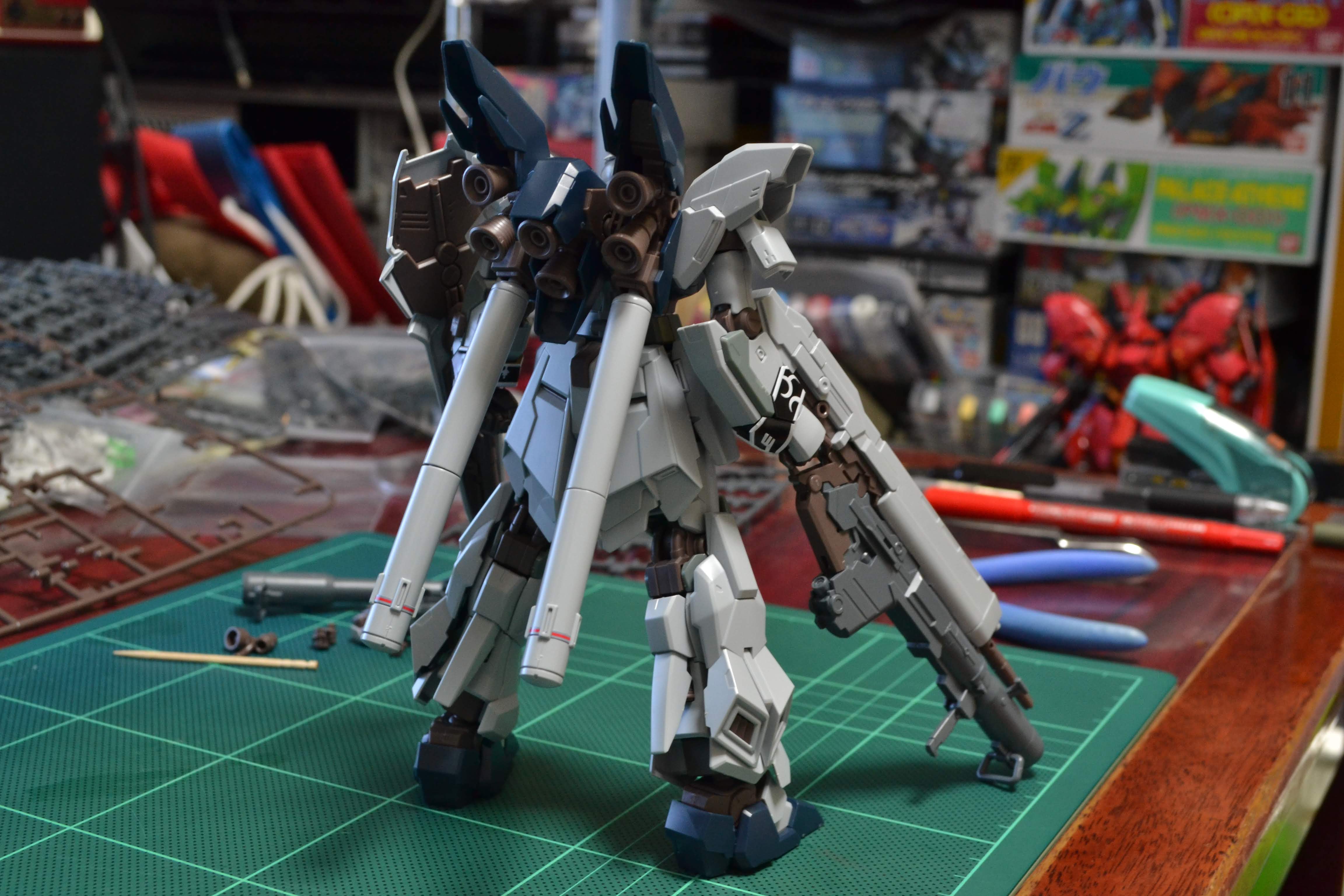 Bandai HGUC #217 1/144 MSN-06S-2 Sinanju Stein (Narrative Ver.) Model Kit - Image 11