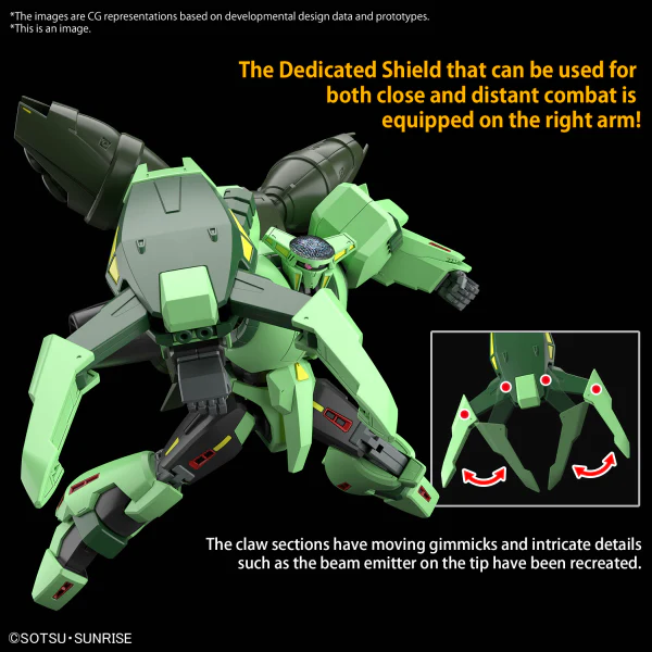 Bandai HGUC 1/144 PMX-002 Bolinoak-Sammahn Model Kit - Image 10