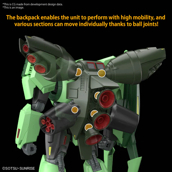 Bandai HGUC 1/144 PMX-002 Bolinoak-Sammahn Model Kit - Image 11