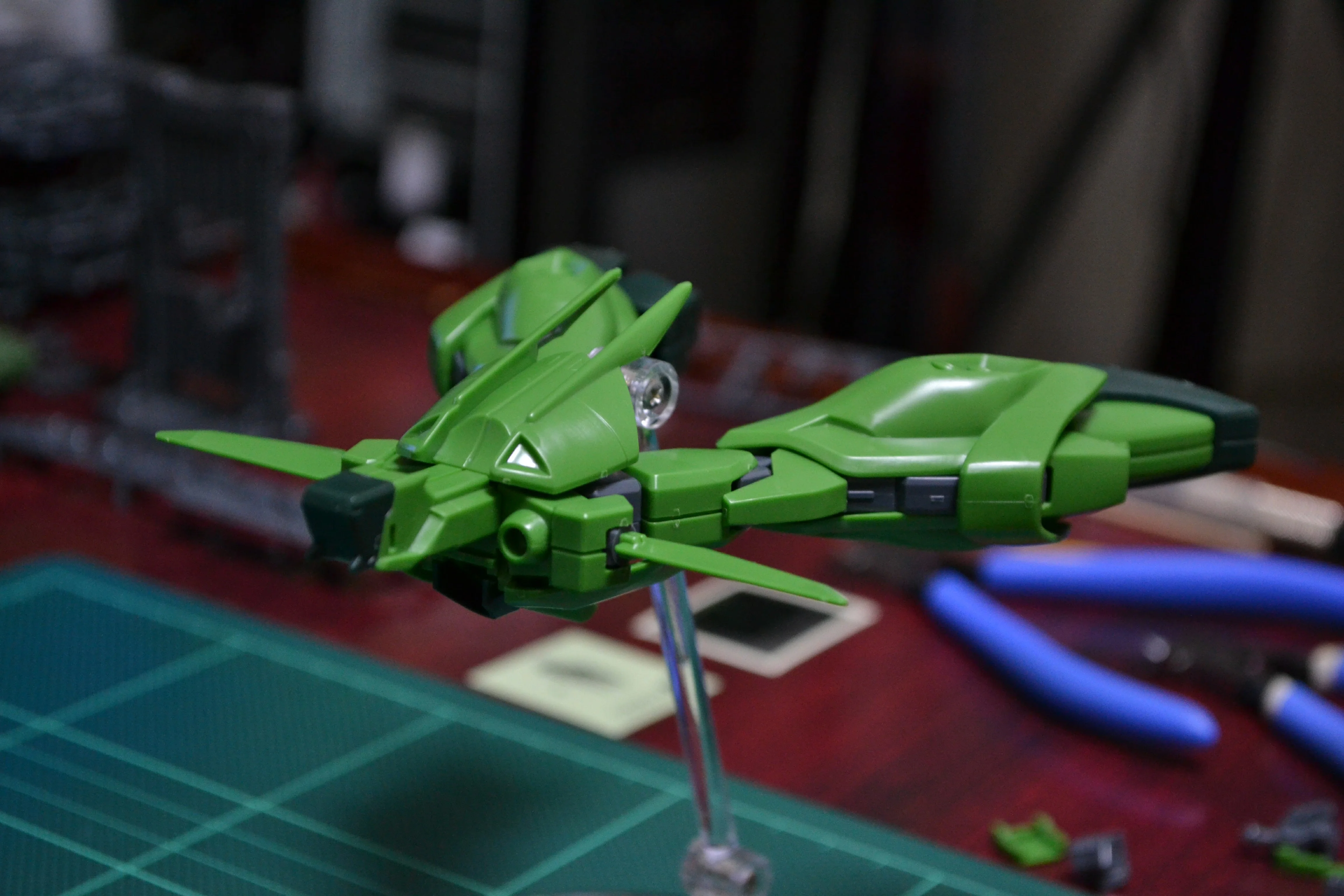 Bandai HGUC #31 1/144 AMX-107 Bawoo Mass Production Model Kit - Image 9
