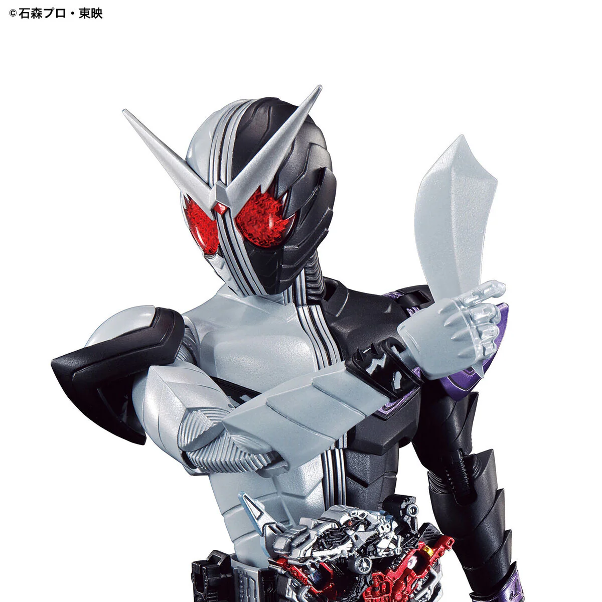 Bandai Kamen Rider Figure-rise Standard Kamen Rider W Fang Joker Model Kit - Image 10
