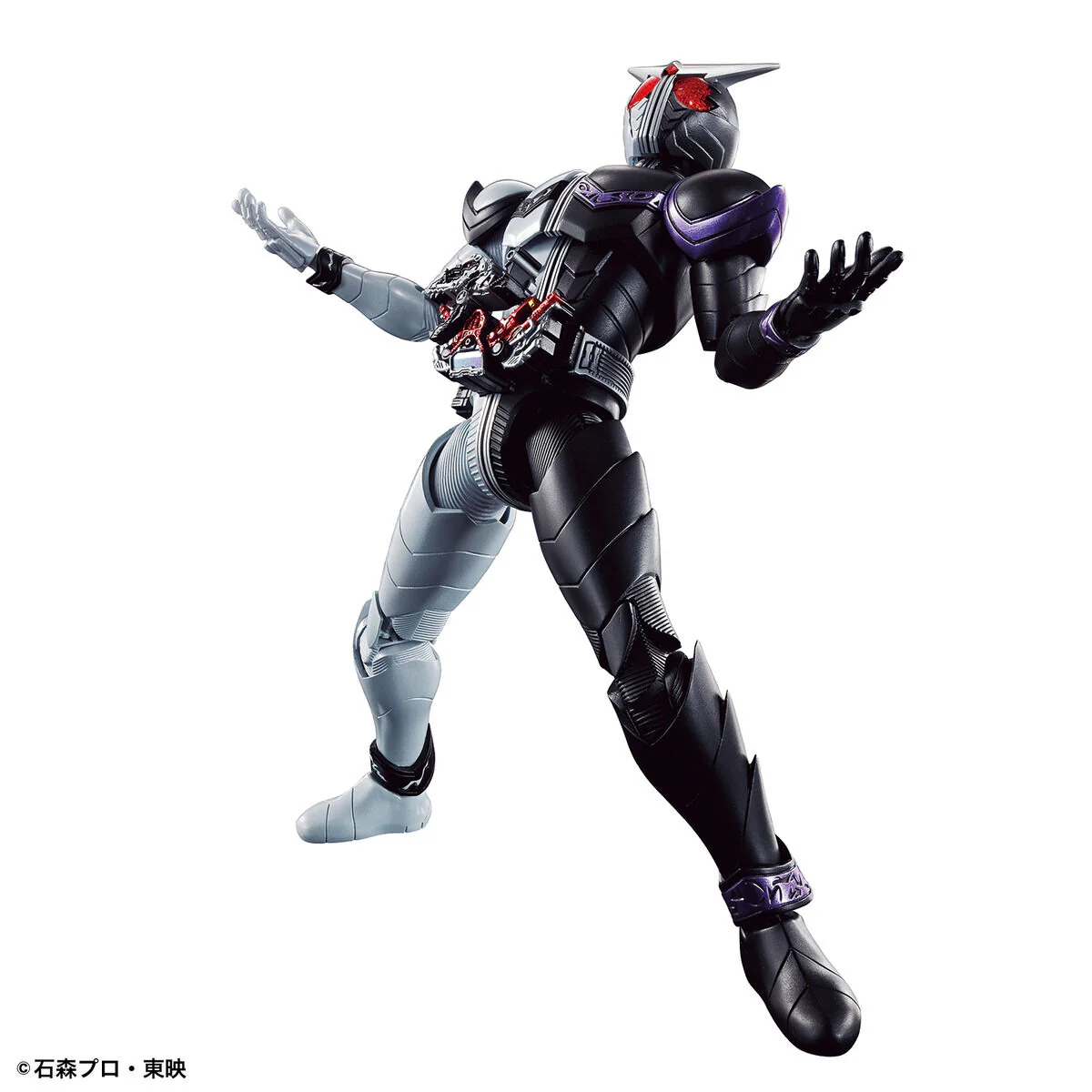 Bandai Kamen Rider Figure-rise Standard Kamen Rider W Fang Joker Model Kit - Image 7