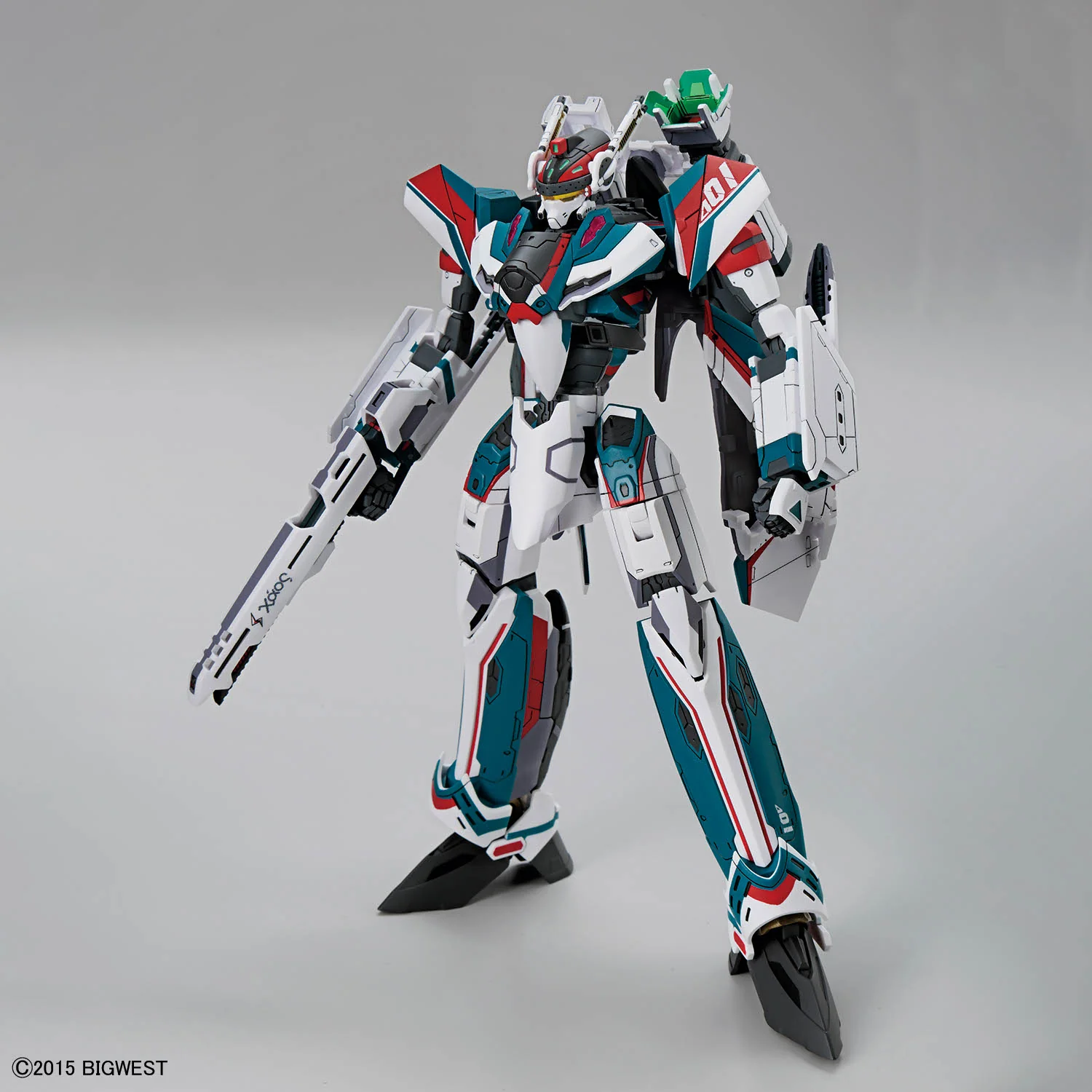 Bandai Macross Delta HG 1/100 VF-31S Siegfried (Arad Moldres Use) Deluxe Set Model Kit - Image 2