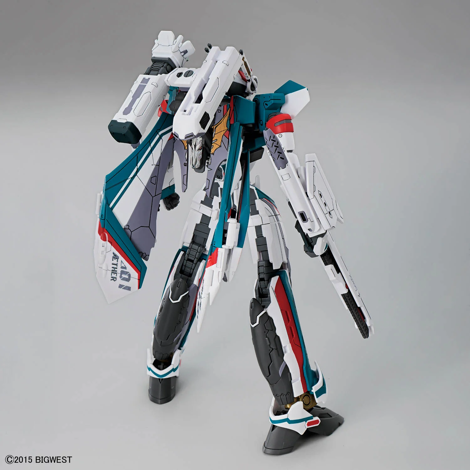 Bandai Macross Delta HG 1/100 VF-31S Siegfried (Arad Moldres Use) Deluxe Set Model Kit - Image 3