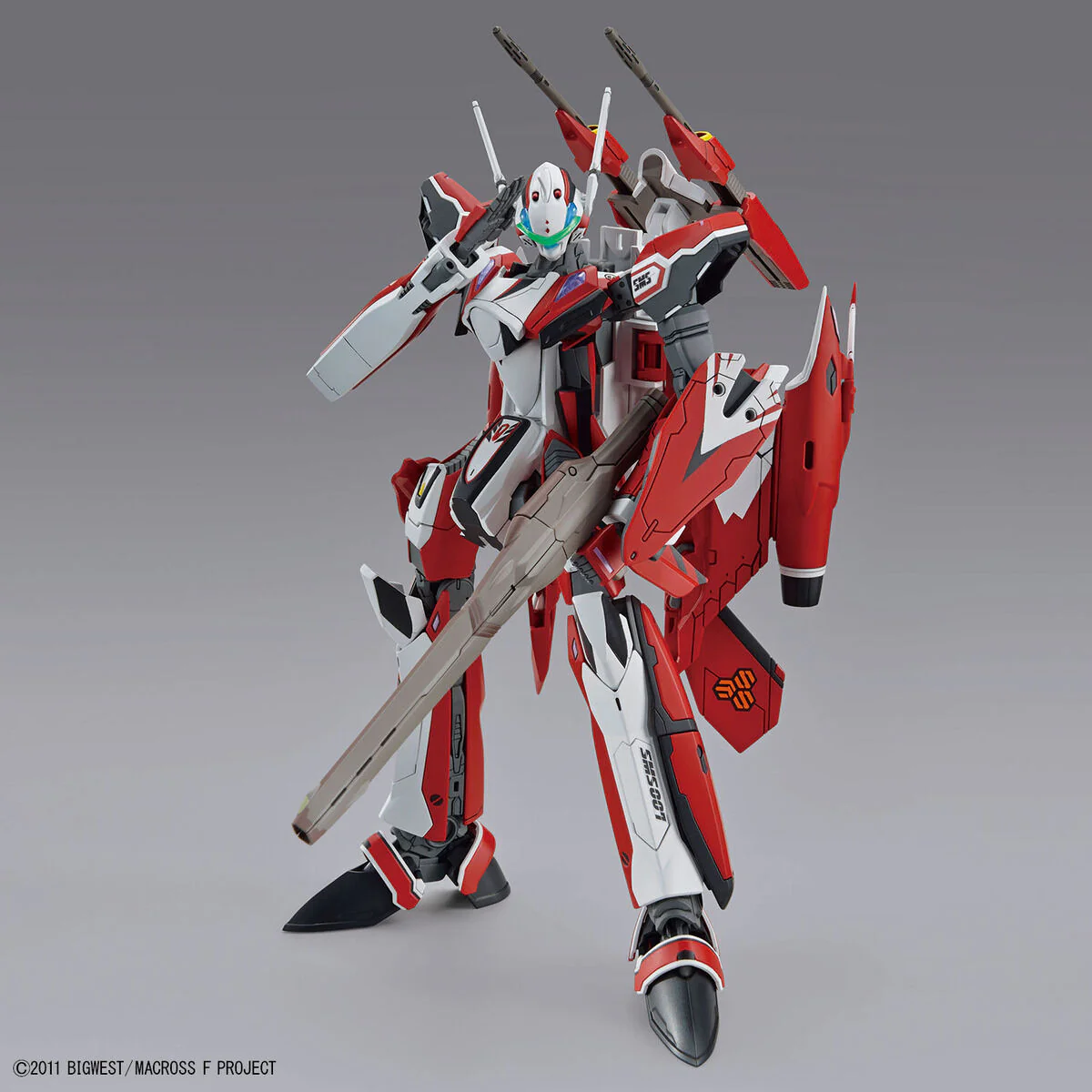 Bandai Macross Frontier HG 1/100 YF-29 Durandal Valkyrie (Alto Saotome Use) Model Kit - Image 6
