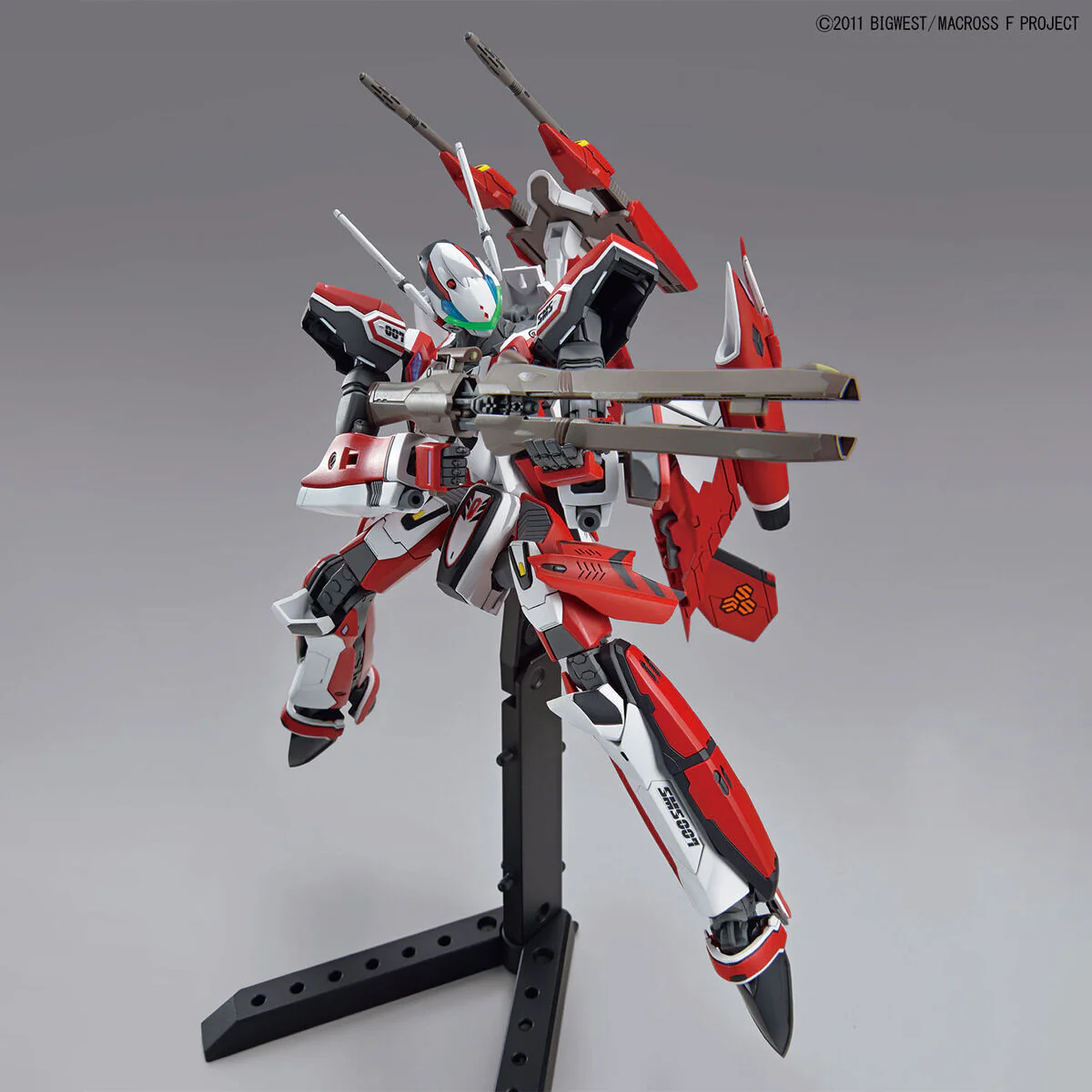 Bandai Macross Frontier HG 1/100 YF-29 Durandal Valkyrie (Alto Saotome Use) Model Kit - Image 8