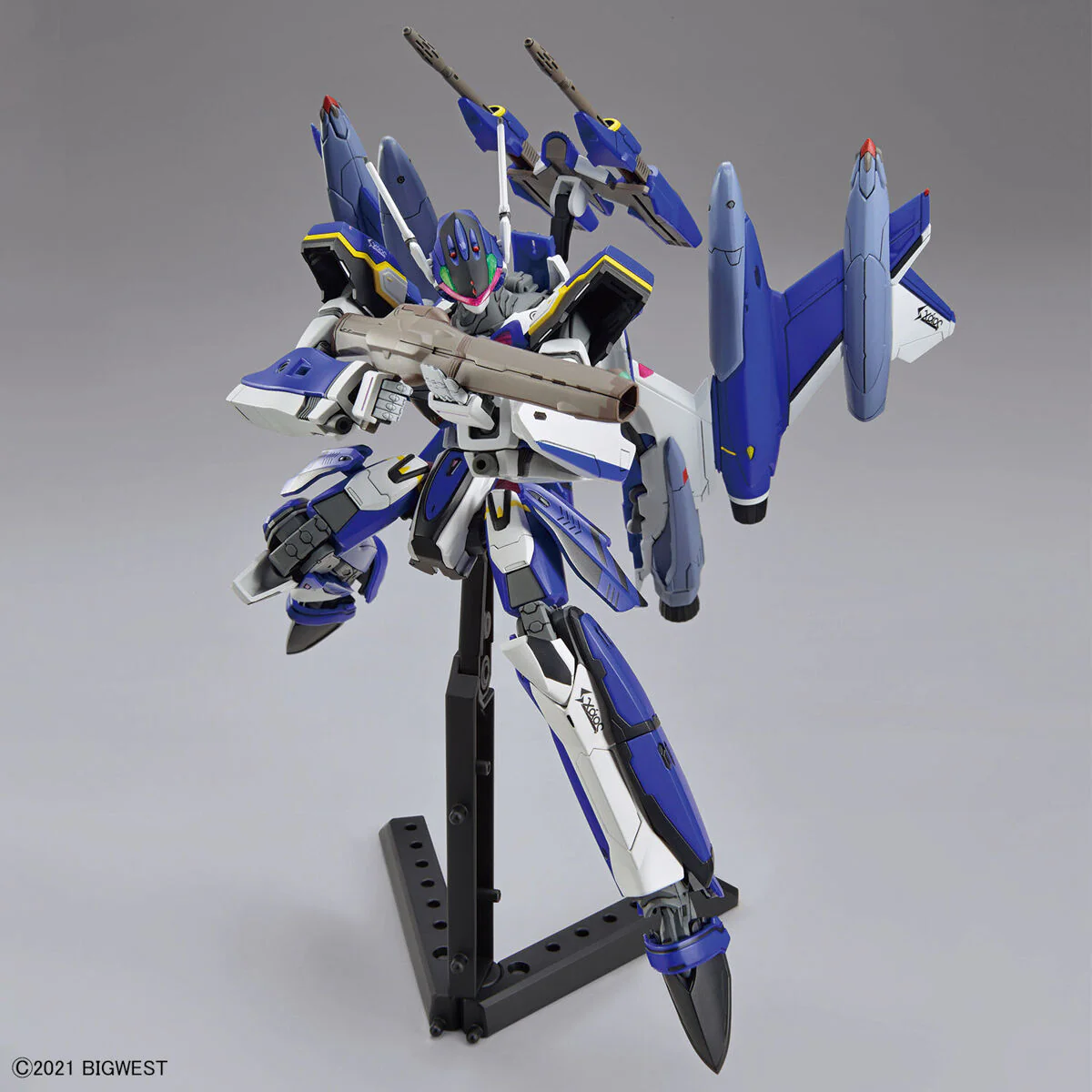 Bandai Macross Frontier HG 1/100 YF-29 Durandal Valkyrie (Maximilian Jenius Use) Full Set Pack Model Kit - Image 11