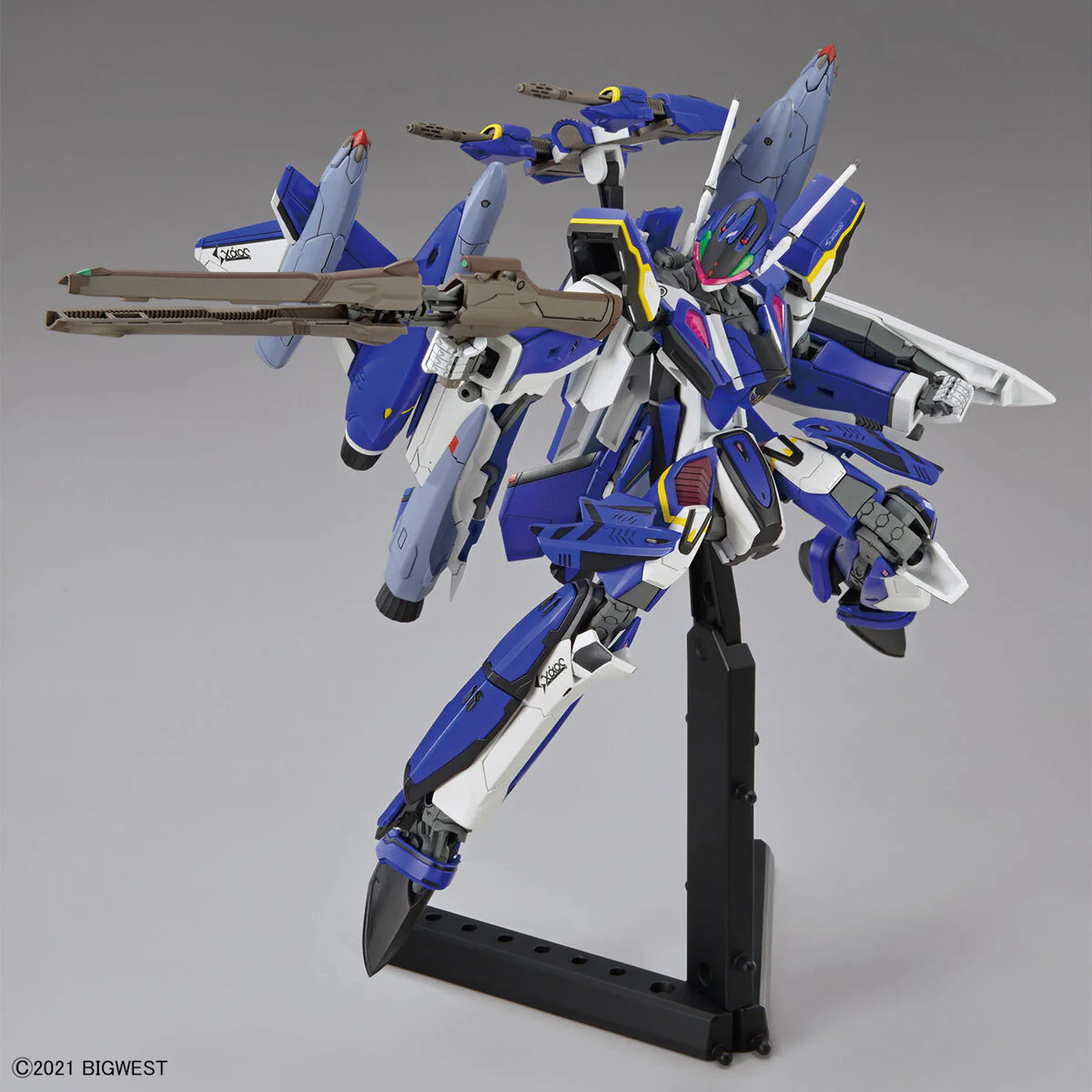 Bandai Macross Frontier HG 1/100 YF-29 Durandal Valkyrie (Maximilian Jenius Use) Full Set Pack Model Kit - Image 12
