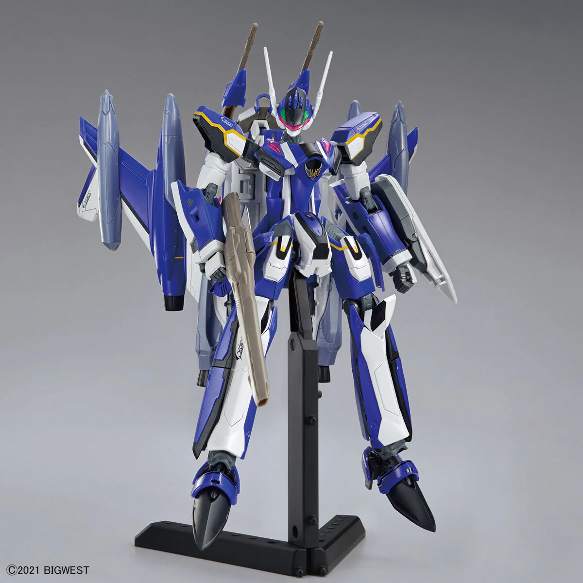 Bandai Macross Frontier HG 1/100 YF-29 Durandal Valkyrie (Maximilian Jenius Use) Full Set Pack Model Kit - Image 6