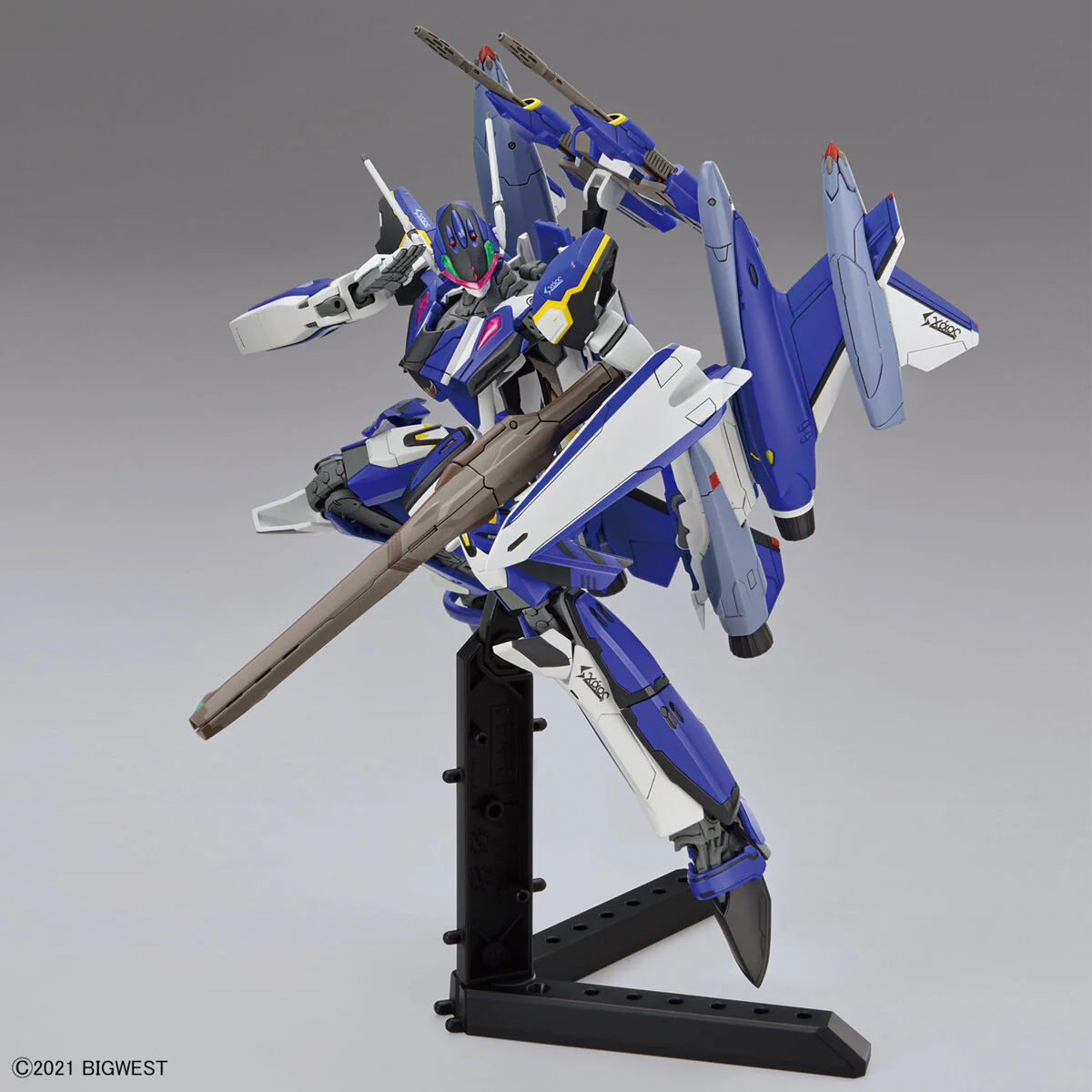 Bandai Macross Frontier HG 1/100 YF-29 Durandal Valkyrie (Maximilian Jenius Use) Full Set Pack Model Kit - Image 9