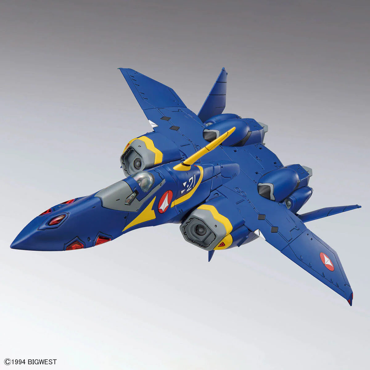 Bandai Macross Plus HG 1/100 YF-21 (Guld Goa Bownman use) Model Kit - Image 3