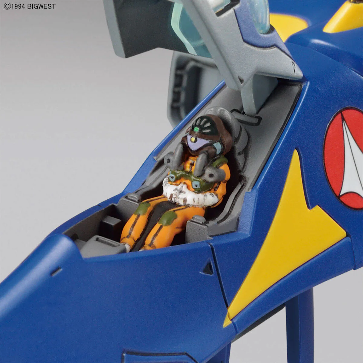 Bandai Macross Plus HG 1/100 YF-21 (Guld Goa Bownman use) Model Kit - Image 8