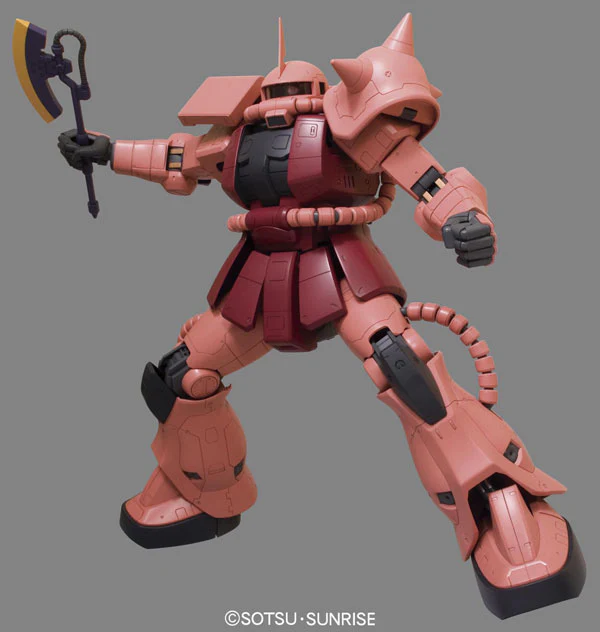 Bandai Mega Size Model 1/48 MS-06S Char's Zaku II Model Kit - Image 5