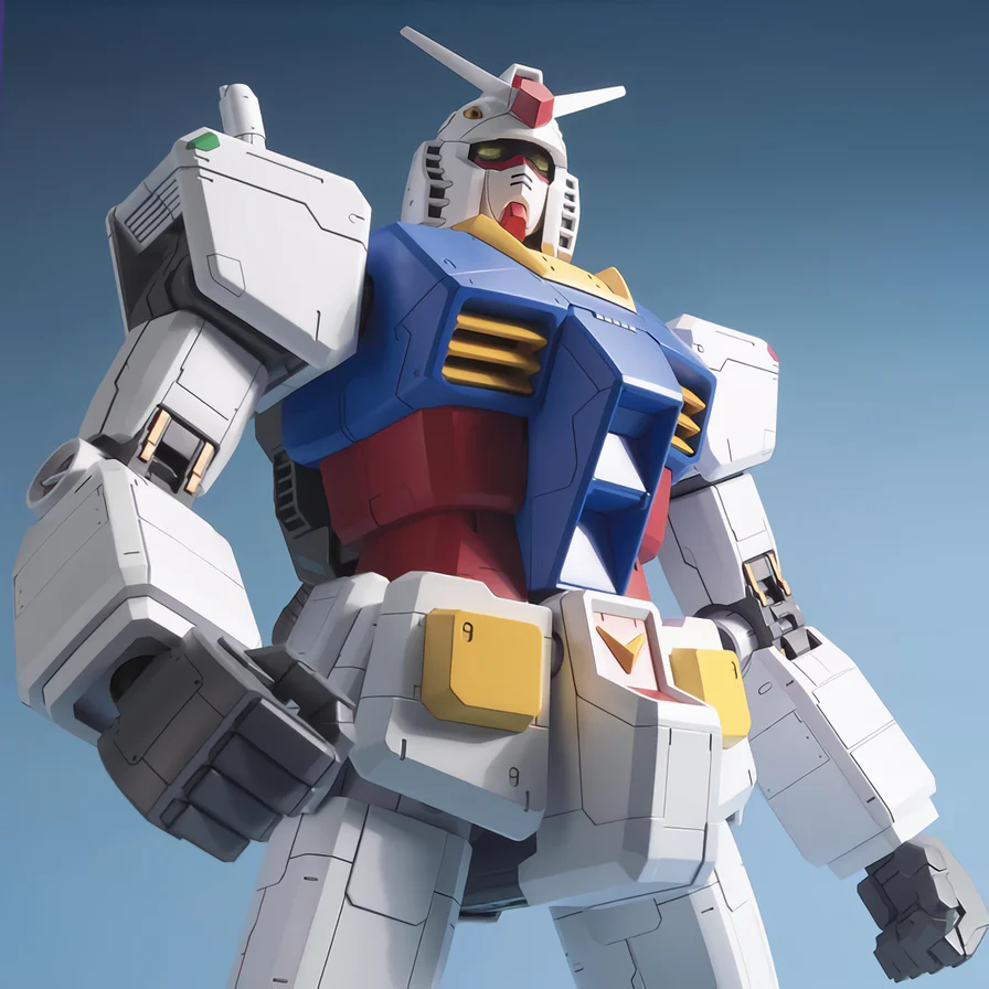 Bandai Mega Size Model 1/48 RX-78-2 Gundam Model Kit - Image 4