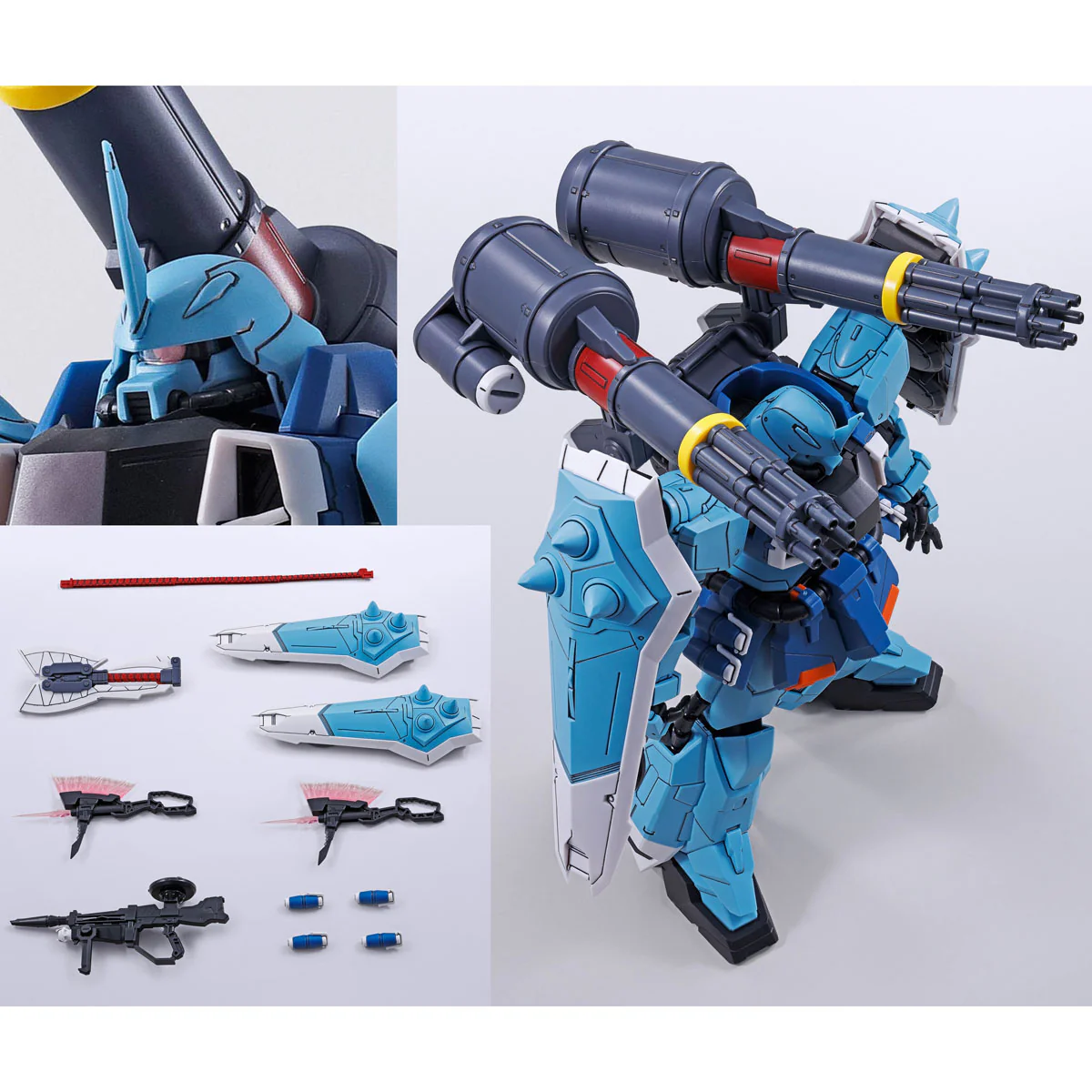 Bandai MG 1/00 Slash Zaku Phantom (Yzak Jule Custom) Model Kit - Image 9