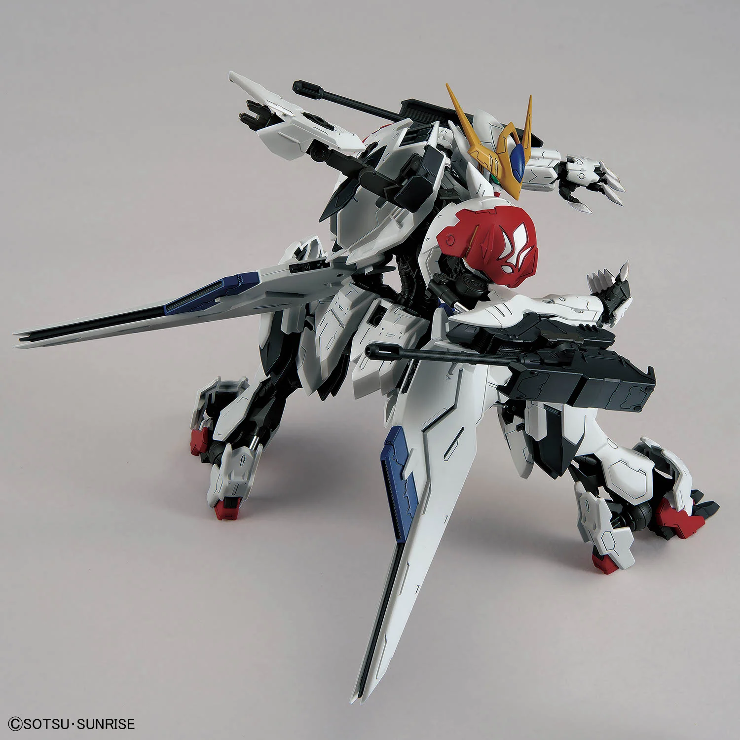 Bandai MG 1/100 ASW-G-08 Gundam Barbatos Lupus Model Kit - Image 4