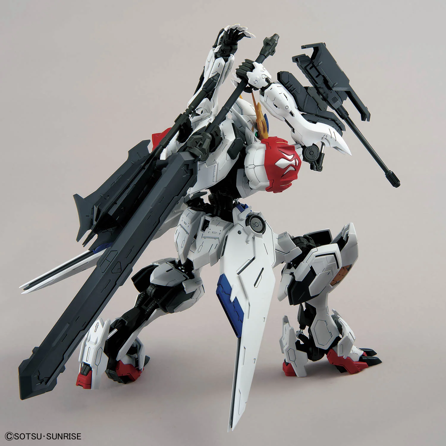 Bandai MG 1/100 ASW-G-08 Gundam Barbatos Lupus Model Kit - Image 5