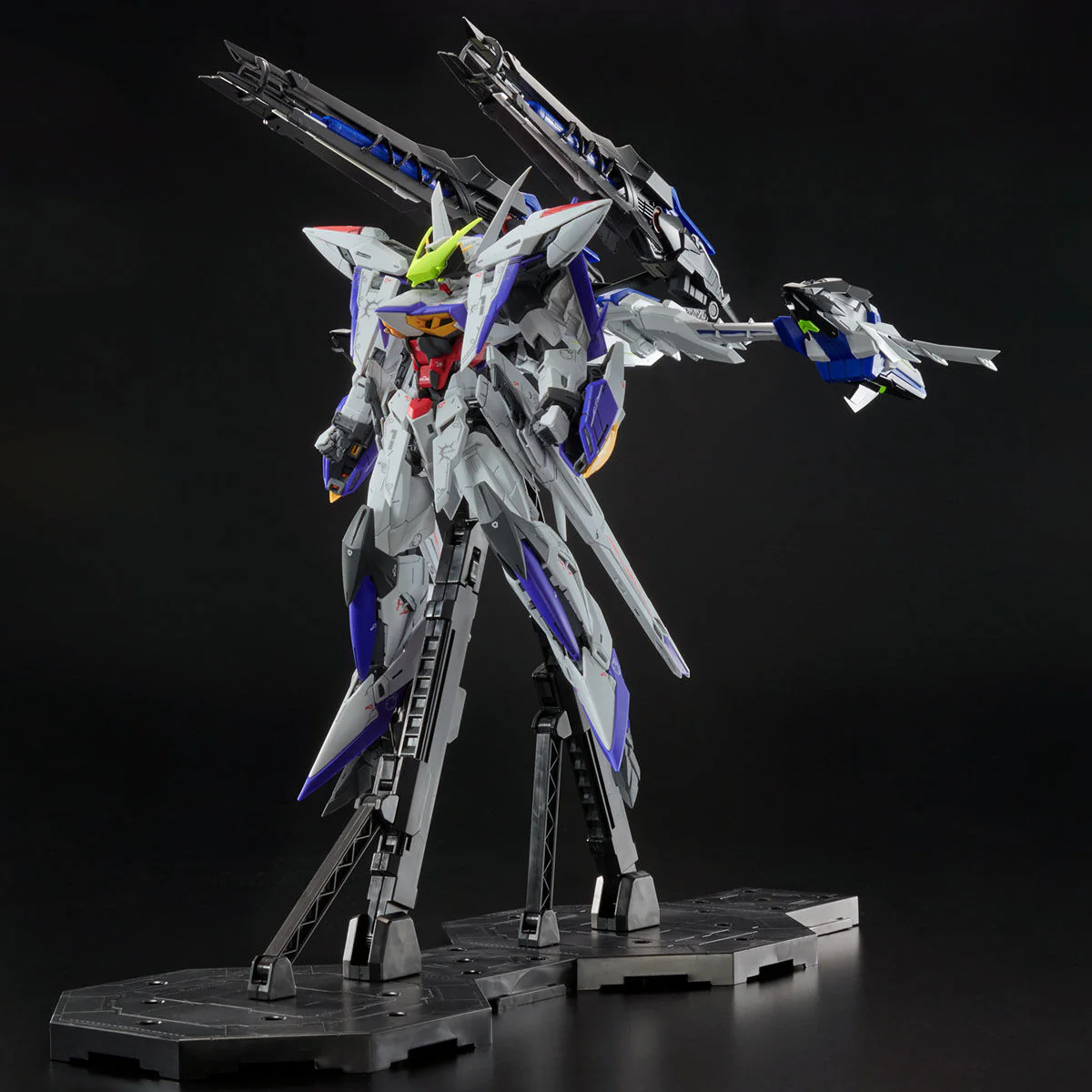 Bandai MG 1/100 Eclipse Gundam + Raijin Striker Model Kit - Image 2