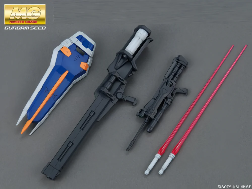Bandai MG 1/100 GAT-X102 Duel Gundam Assault Shroud Model Kit - Image 11