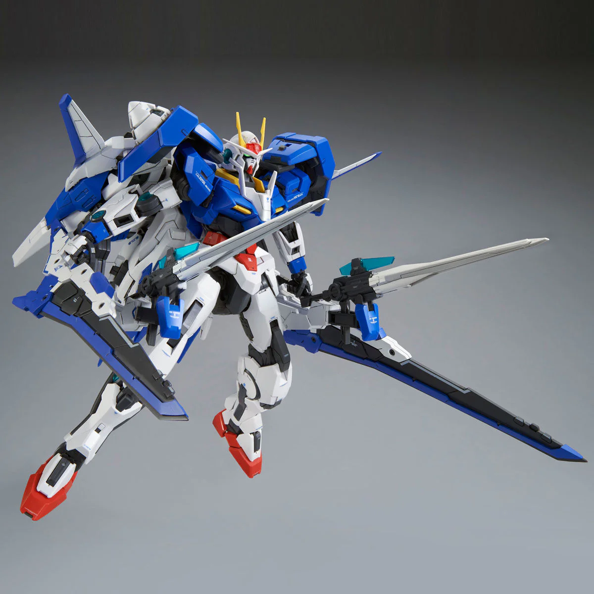Bandai MG 1/100 GN-0000+GNR-010/XN 00 XN Raiser Model Kit - Image 7