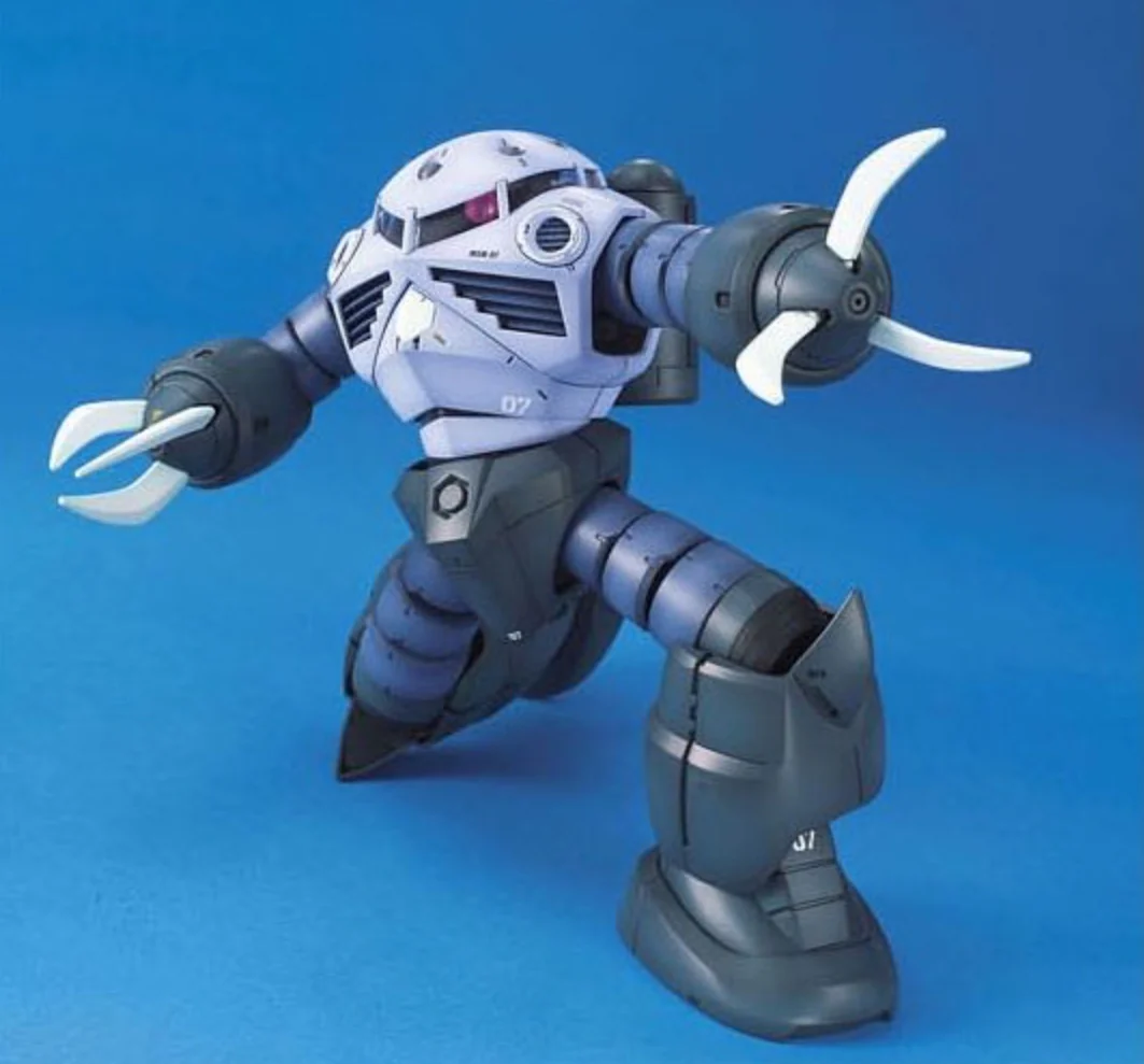 Bandai MG 1/100 MSM-07 Z'Gok Model Kit - Image 4