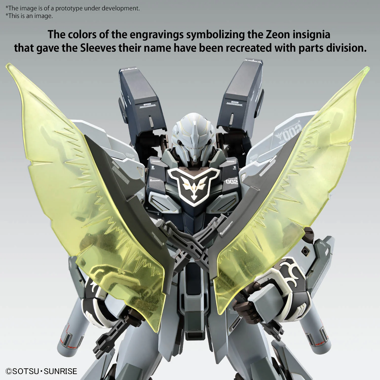 Bandai MG 1/100 MSN-06S2 Sinanju Stein (Narrative Ver.) Ver. Ka Model Kit - Image 7