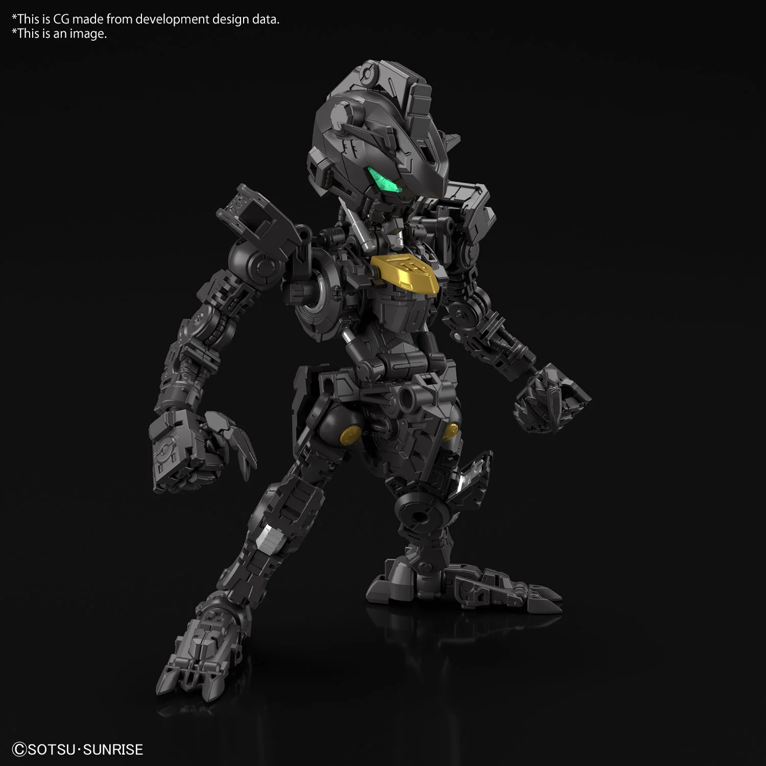 Bandai MGSD Master Grade SD Gundam Barbatos Model Kit - Image 13