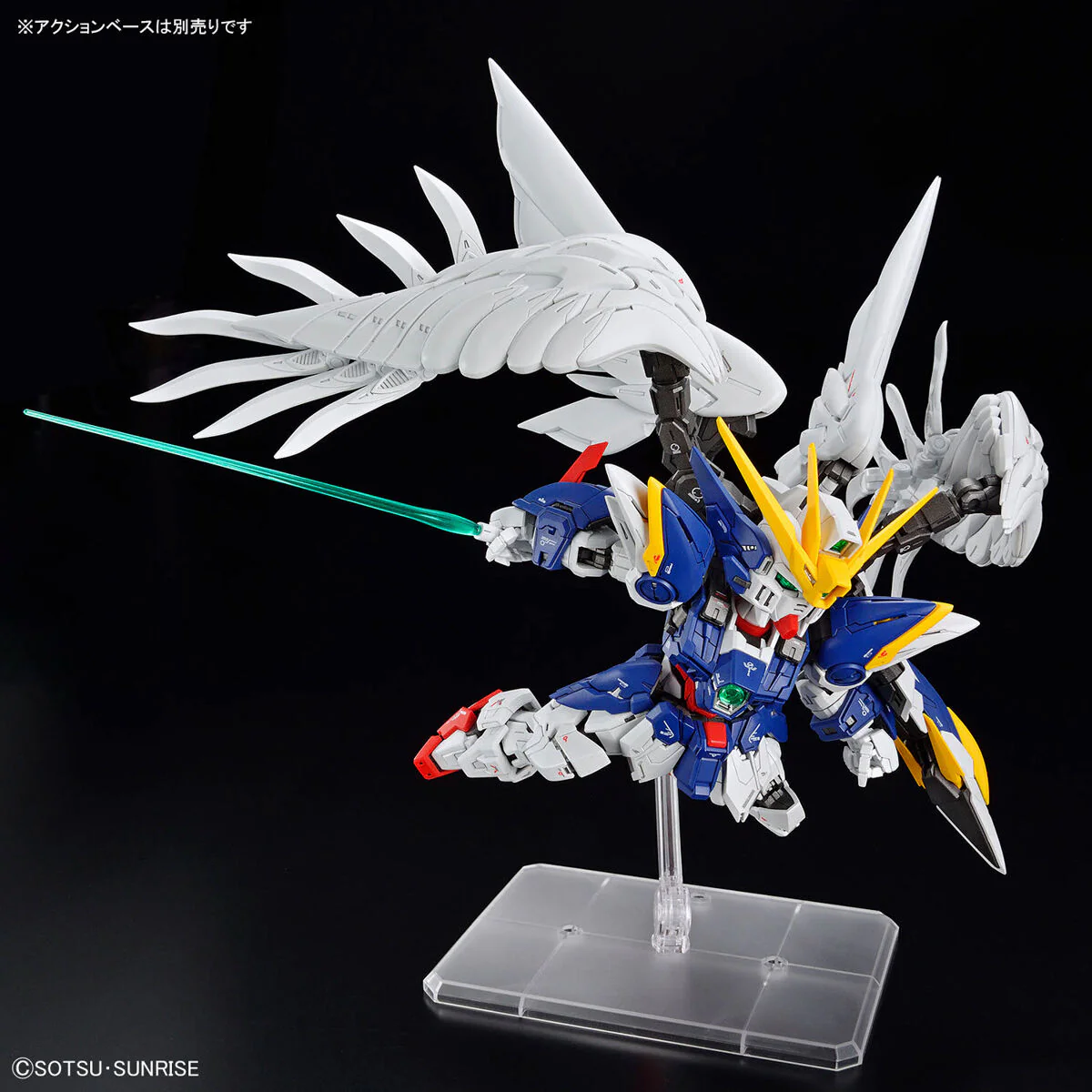 Bandai MGSD Master Grade SD Wing Gundam Zero Model Kit - Image 10