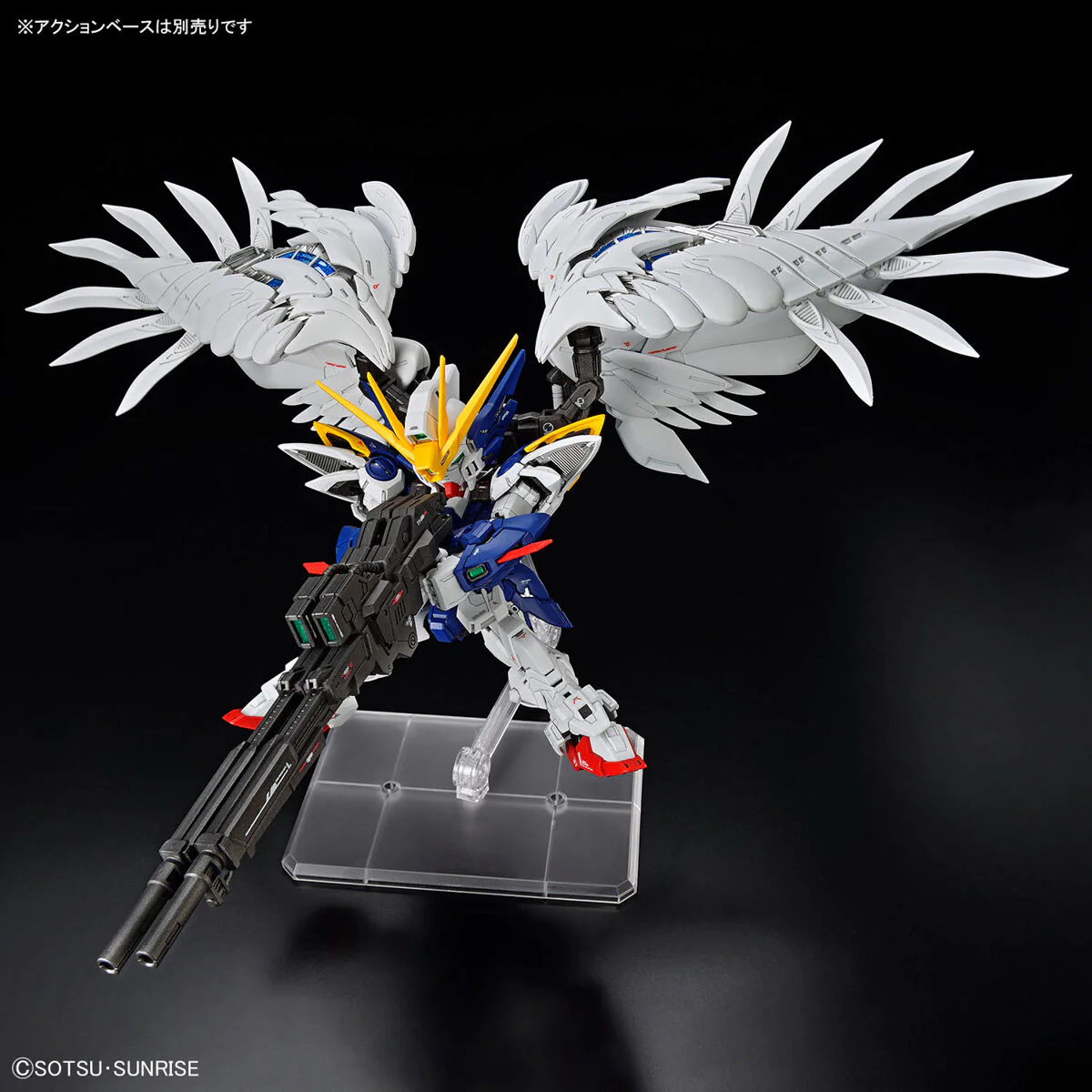 Bandai MGSD Master Grade SD Wing Gundam Zero Model Kit - Image 12