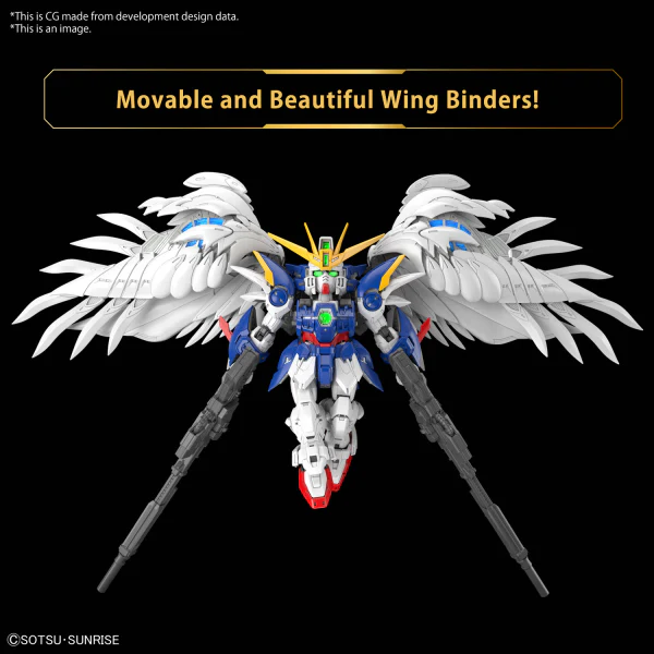Bandai MGSD Master Grade SD Wing Gundam Zero Model Kit - Image 15