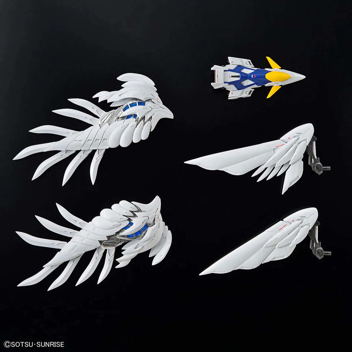 Bandai MGSD Master Grade SD Wing Gundam Zero Model Kit - Image 6