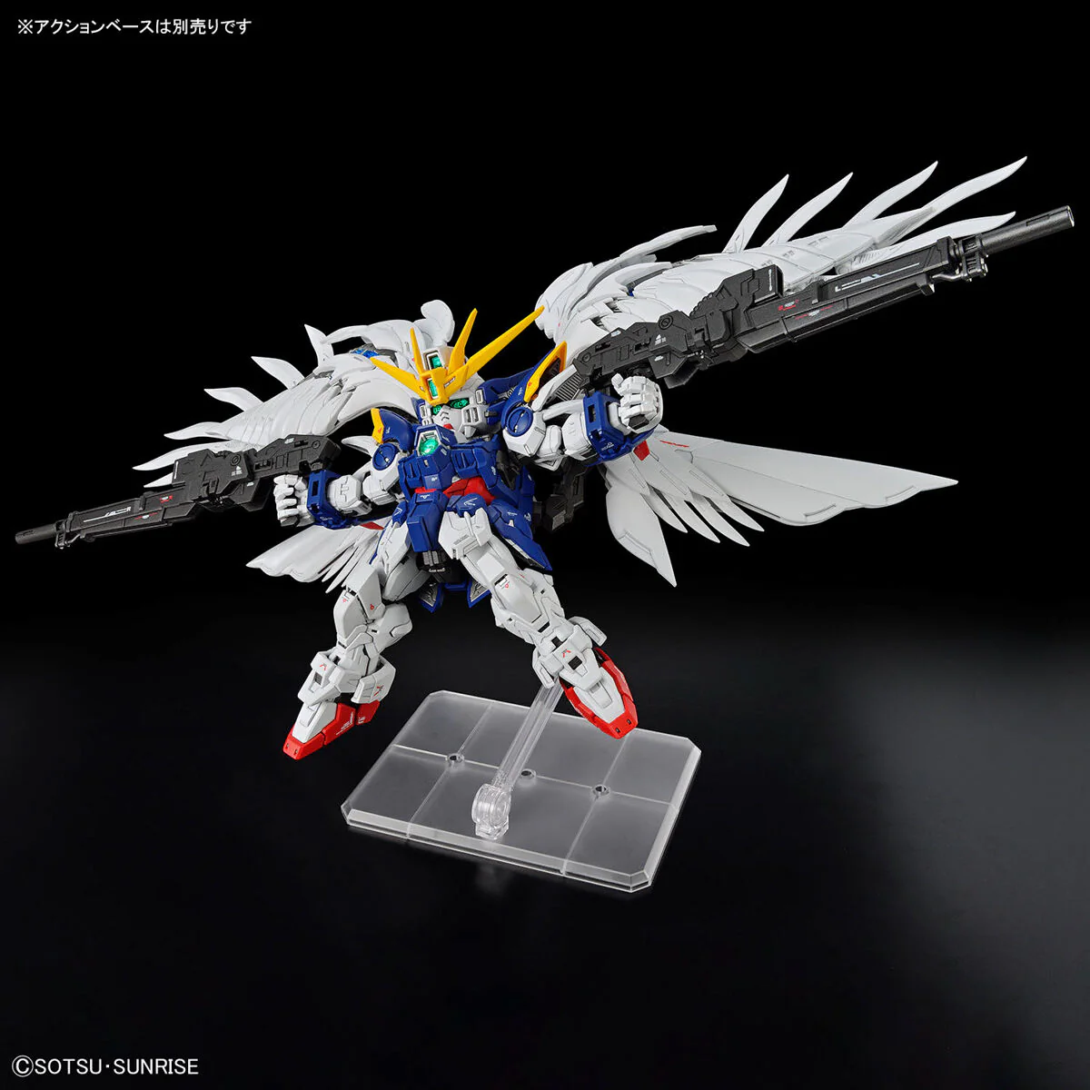 Bandai MGSD Master Grade SD Wing Gundam Zero Model Kit - Image 9