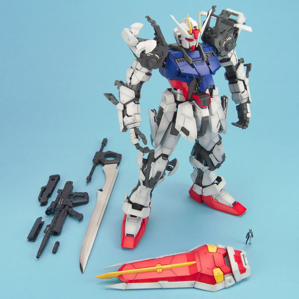 Bandai PG 1/60 GAT-X105 Strike Gundam Model Kit - Image 7